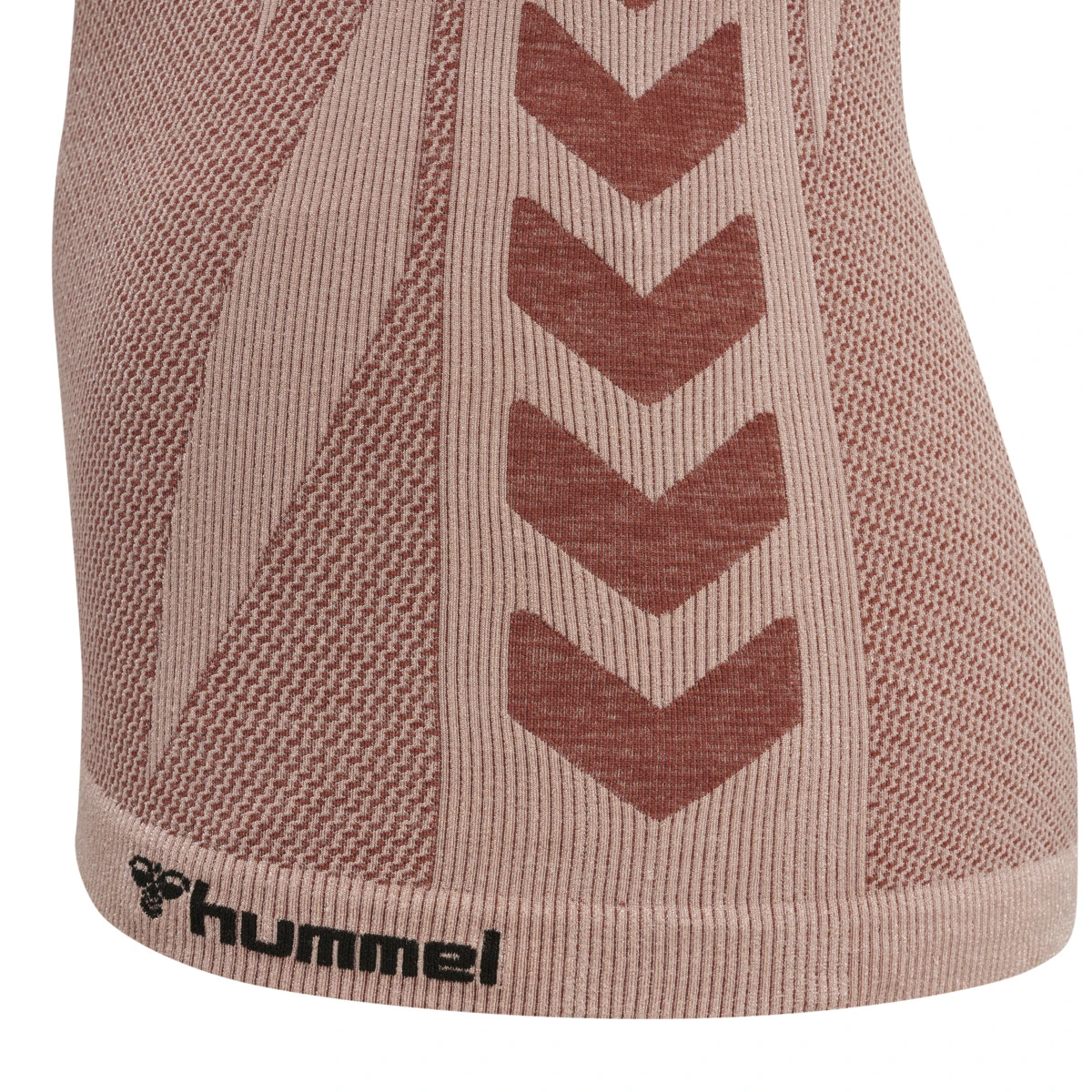 HUMMEL hmlCLEA_SEAMLESS_TOP 210509 4172 WITHERED ROSE/ROSE TAN ME