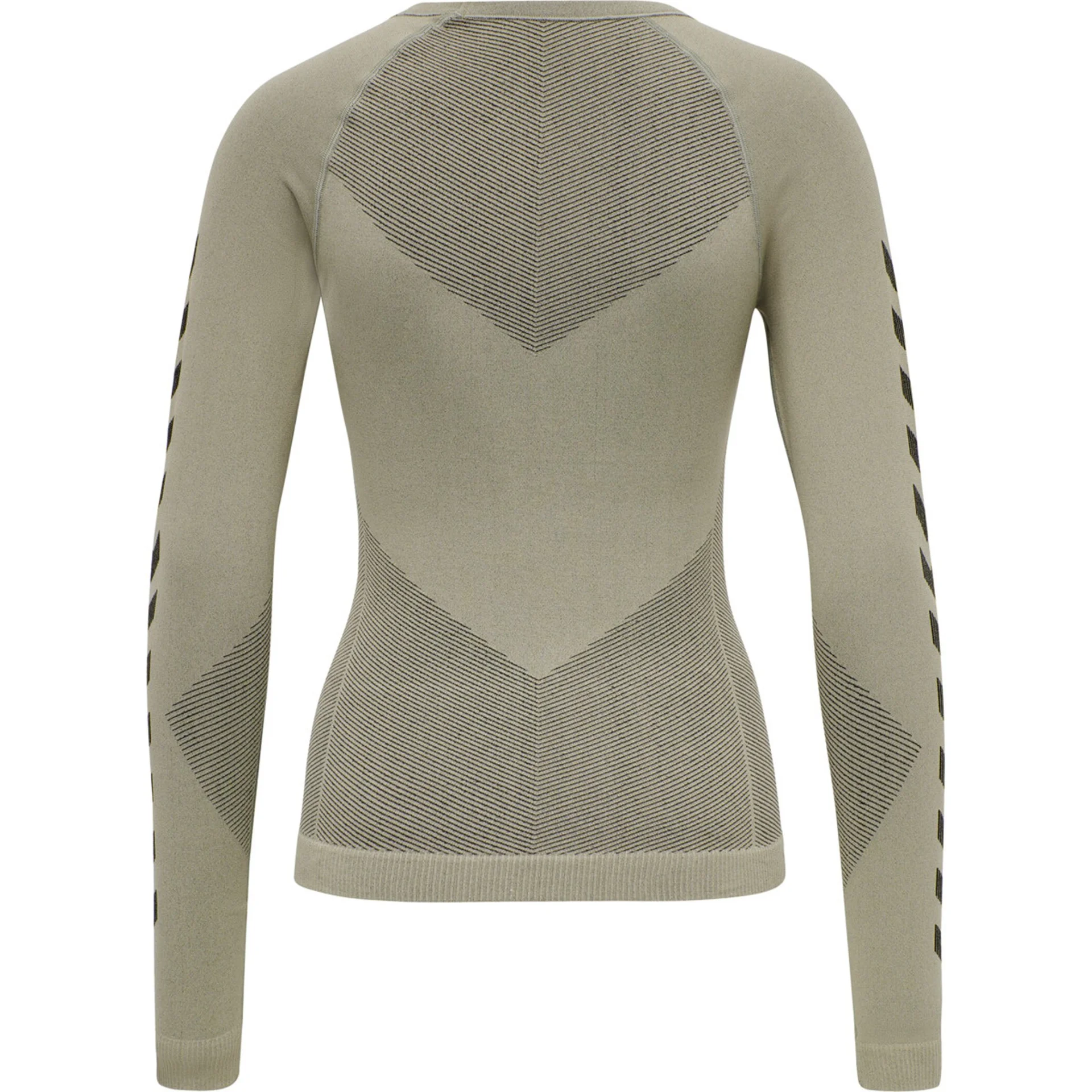 HUMMEL Damen_Hemd__FIRST_SEAMLESS_JERSEY_L_S_WOMAN 202645 2931 LONDON FOG