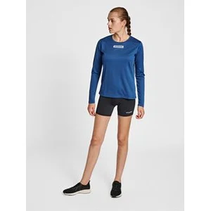 HUMMEL Damen_Shirt_hmlTE_TOLA_T_SHIRT_L_S 213466 7954 INSIGNIA BLUE