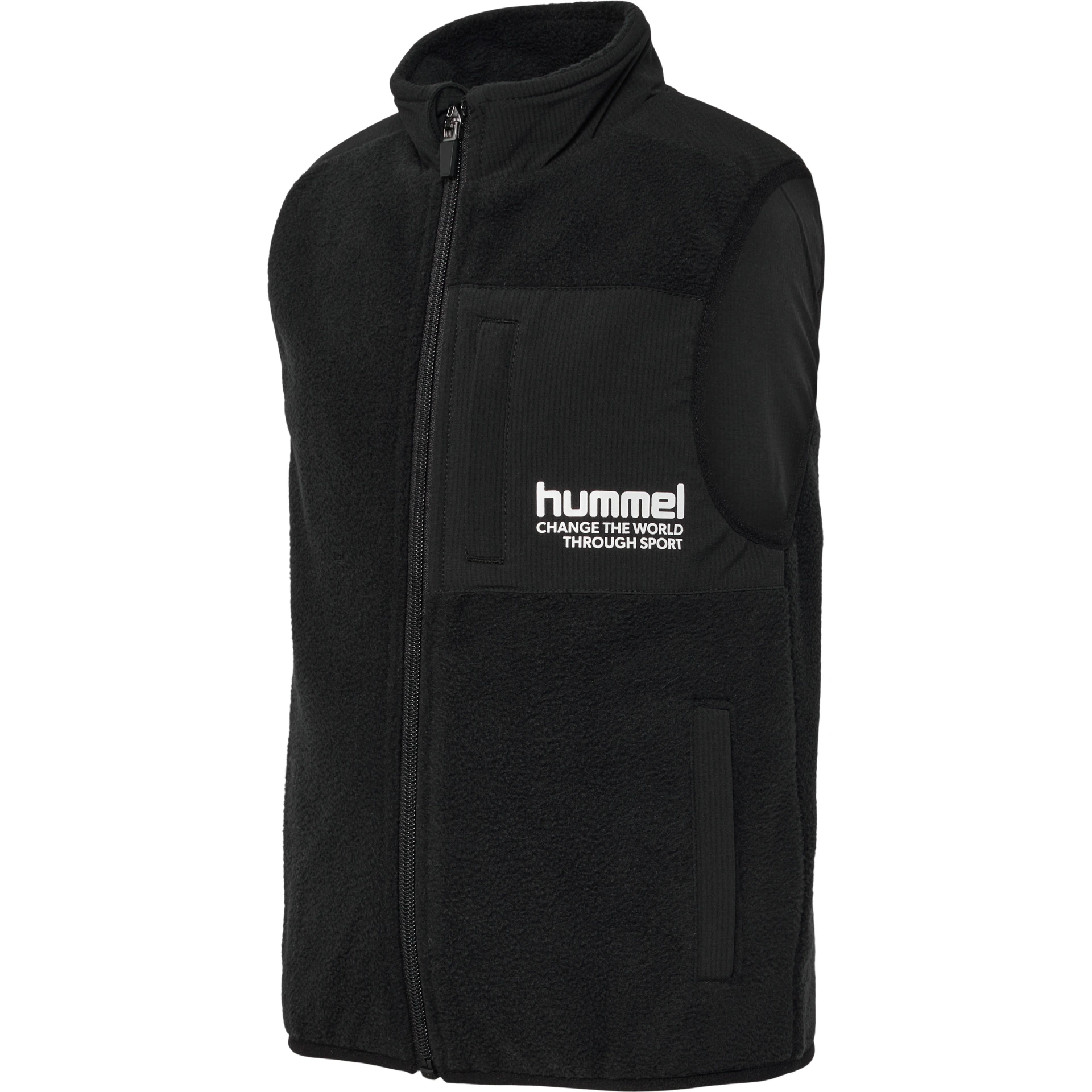 HUMMEL hmlPURE_FLEECE_VEST___BLACK___140 218635 2001 BLACK