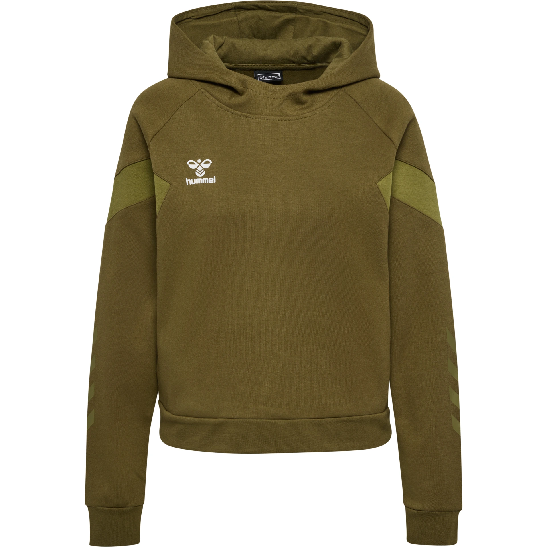 HUMMEL hmlTRAVEL_SWEAT_HOODIE_WOMAN 220296 6599 MILITARY OLIVE