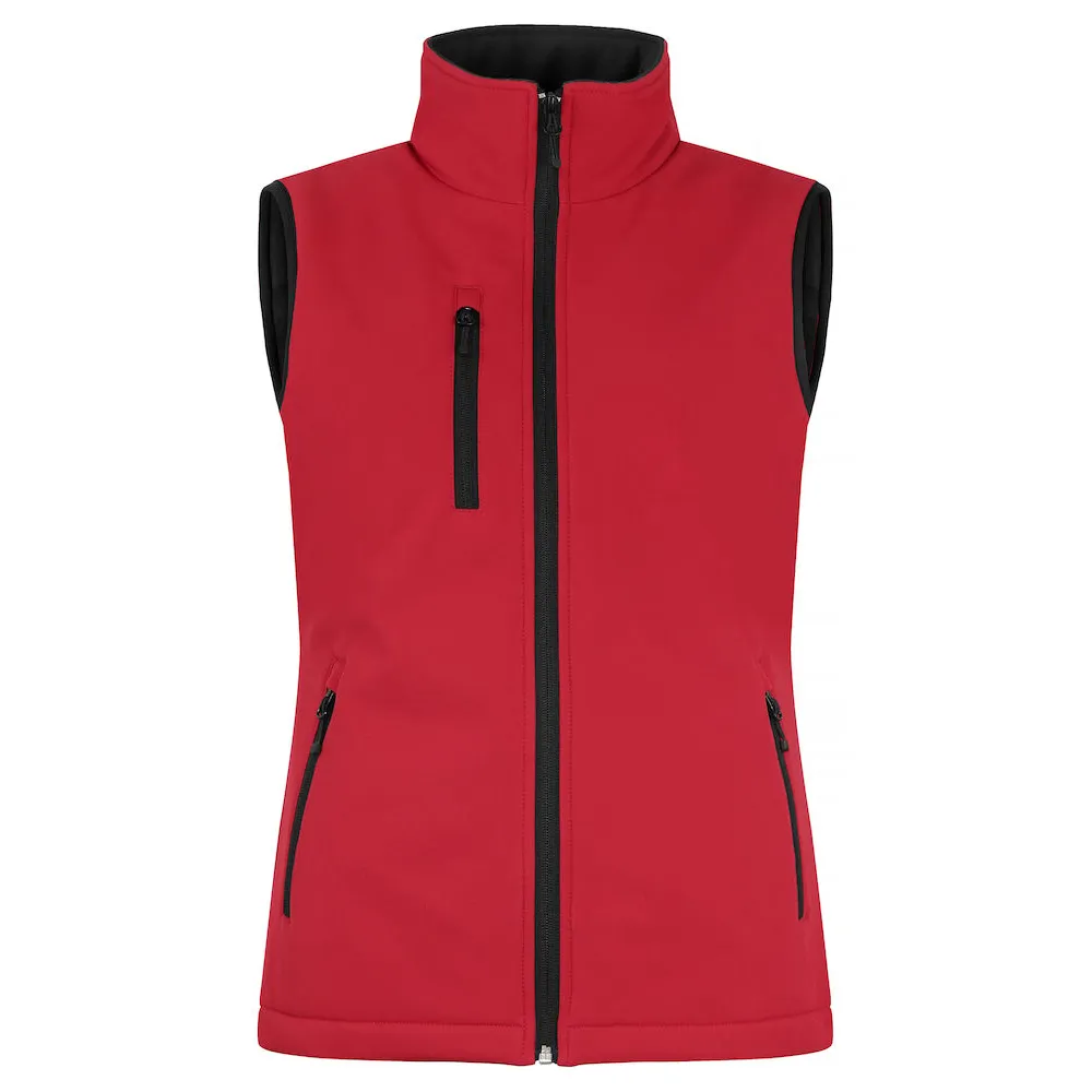 CLIQUE Padded_Softshell_Vest_Women 020959 35 rot