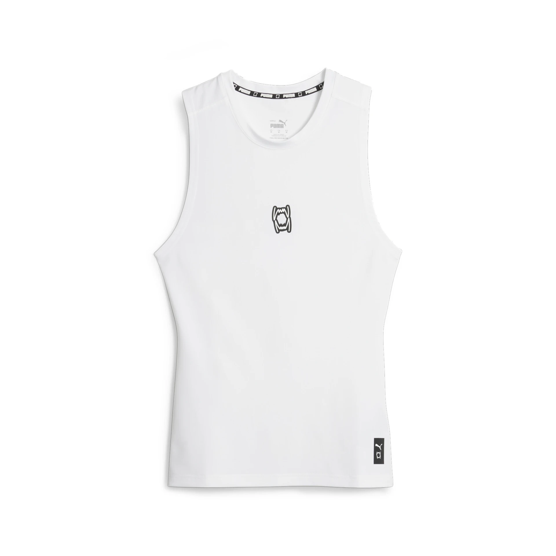 PUMA Hoops_Team_Slvs_Top_Baselayer 676630 002 PUMA White