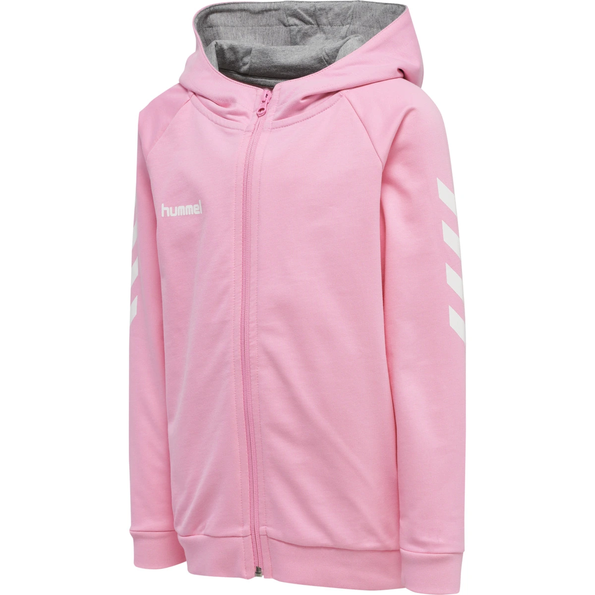 HUMMEL HMLGO_KIDS_COTTON_ZIP_HOODIE 204231 3257 COTTON CANDY