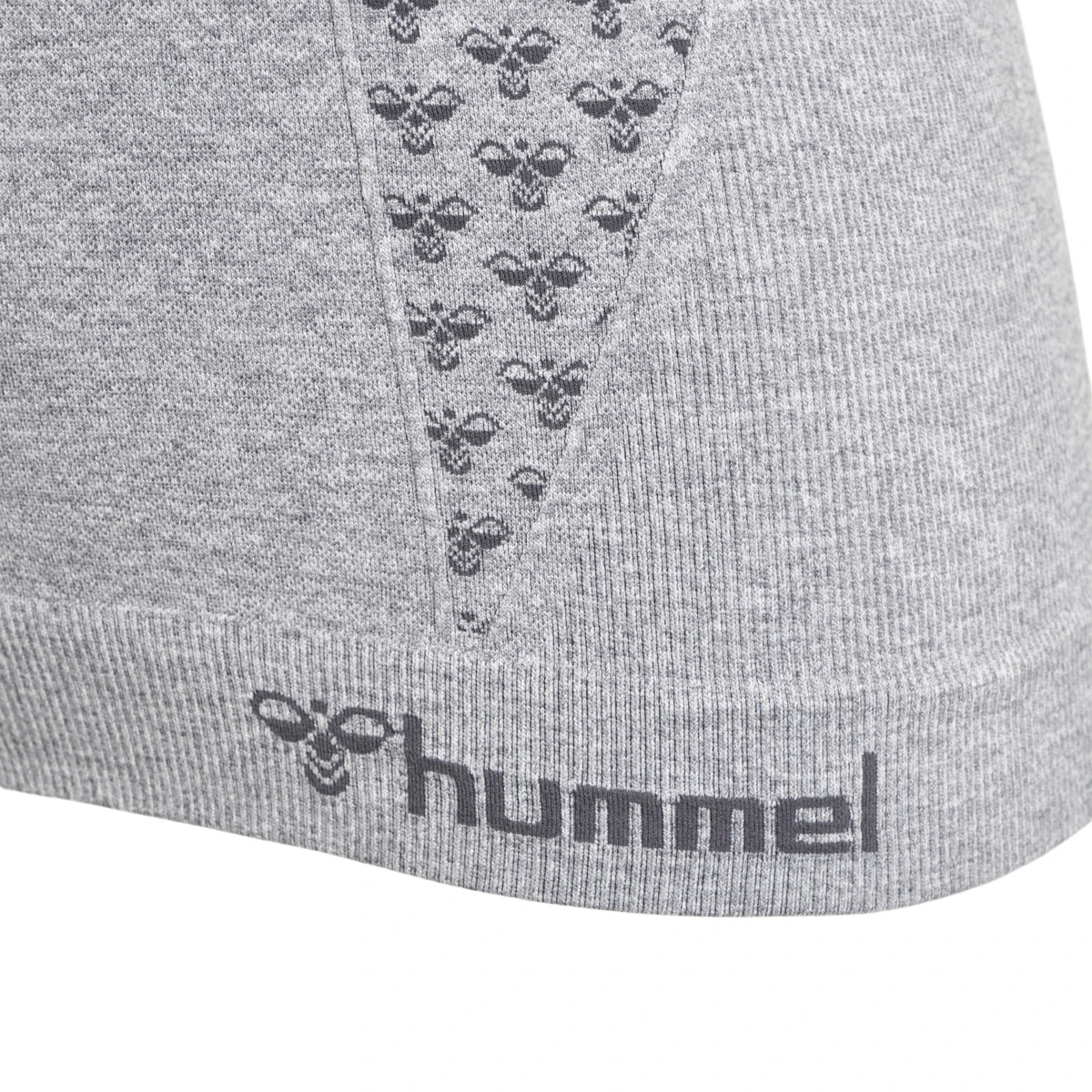 HUMMEL Kinder_Shirt_hmlCI_JUNIOR_SEAMLESS_TOP 214307 2006 GREY MELANGE