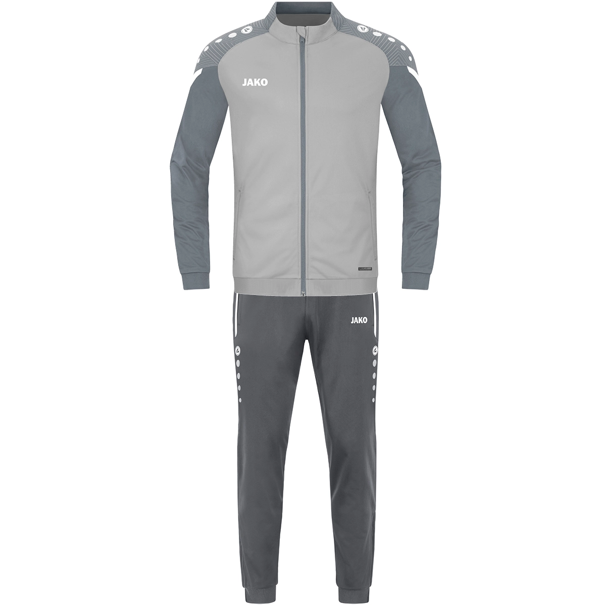 JAKO Trainingsanzug_Polyester_Performance M9122K 845 soft grey/steingrau