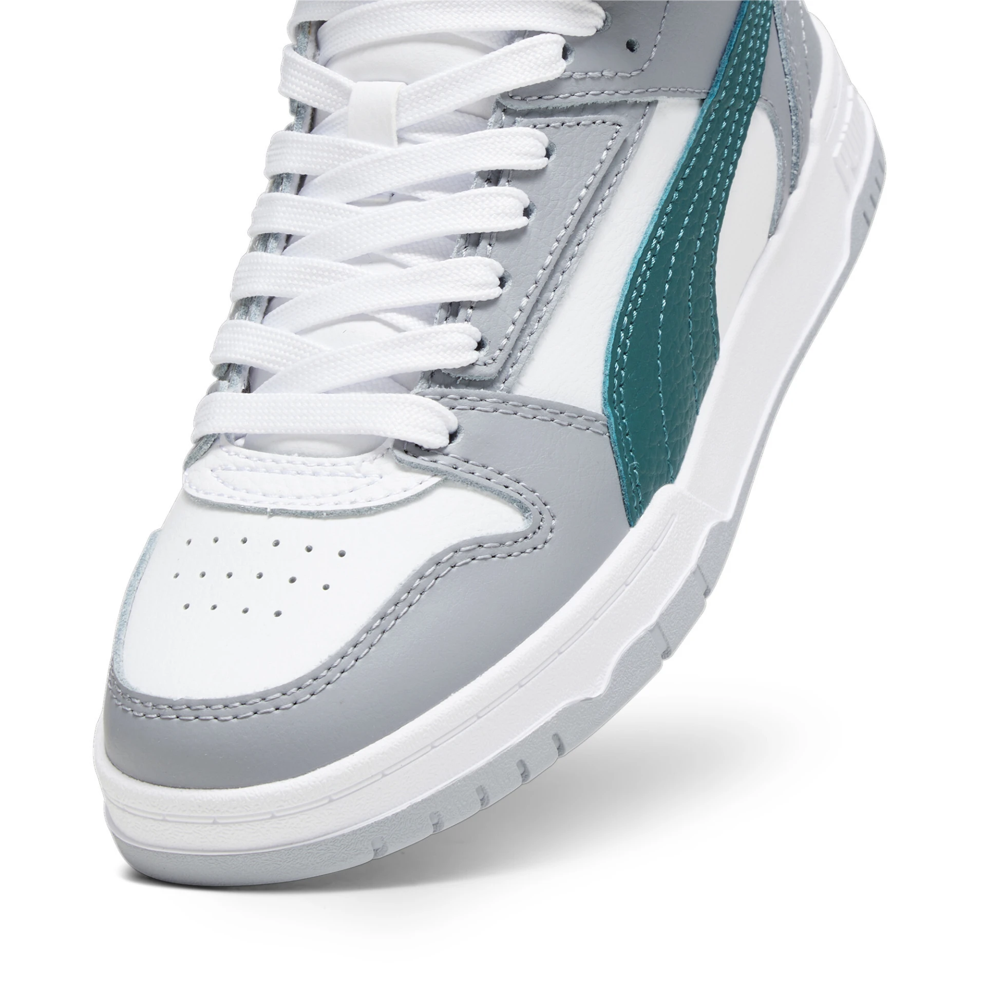 PUMA RBD_Game_Jr 386172 007 PUMA WHITE-MALACHITE-COOL 