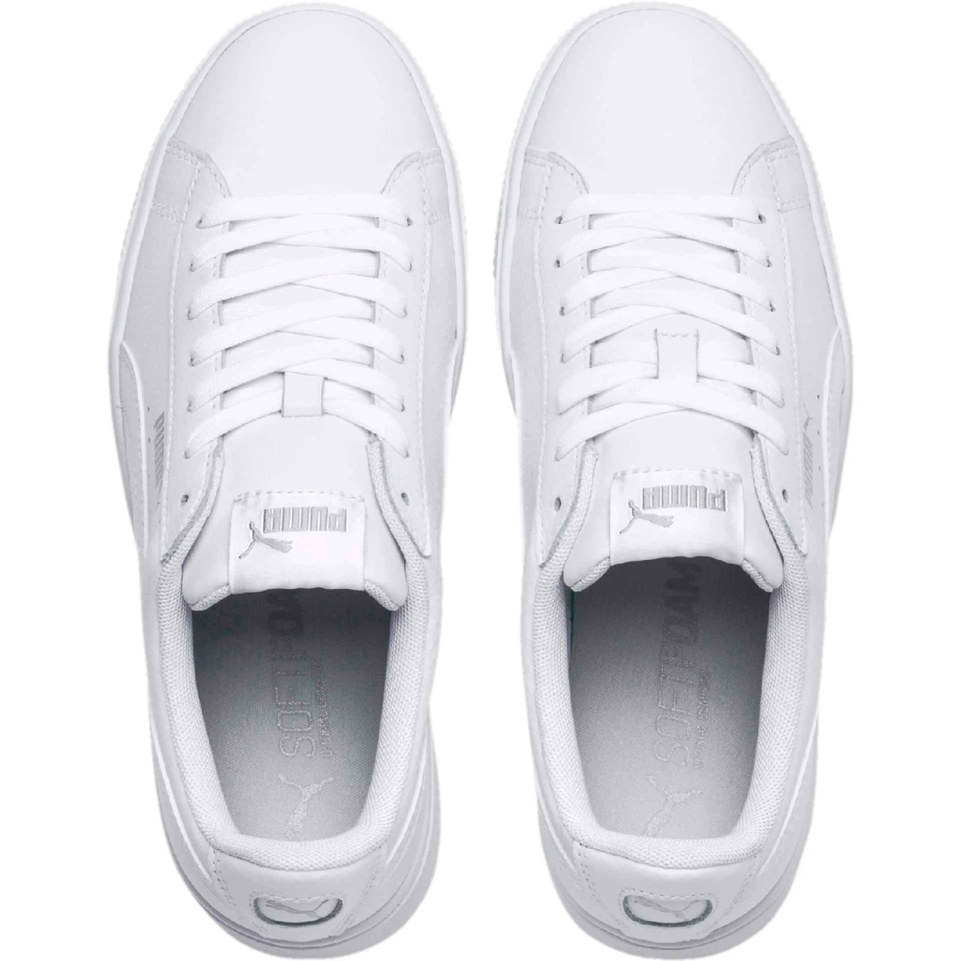PUMA Damen_Sneaker_Vikky_Stacked_L 369143 002 PUMA WHITE-PUMA WHITE