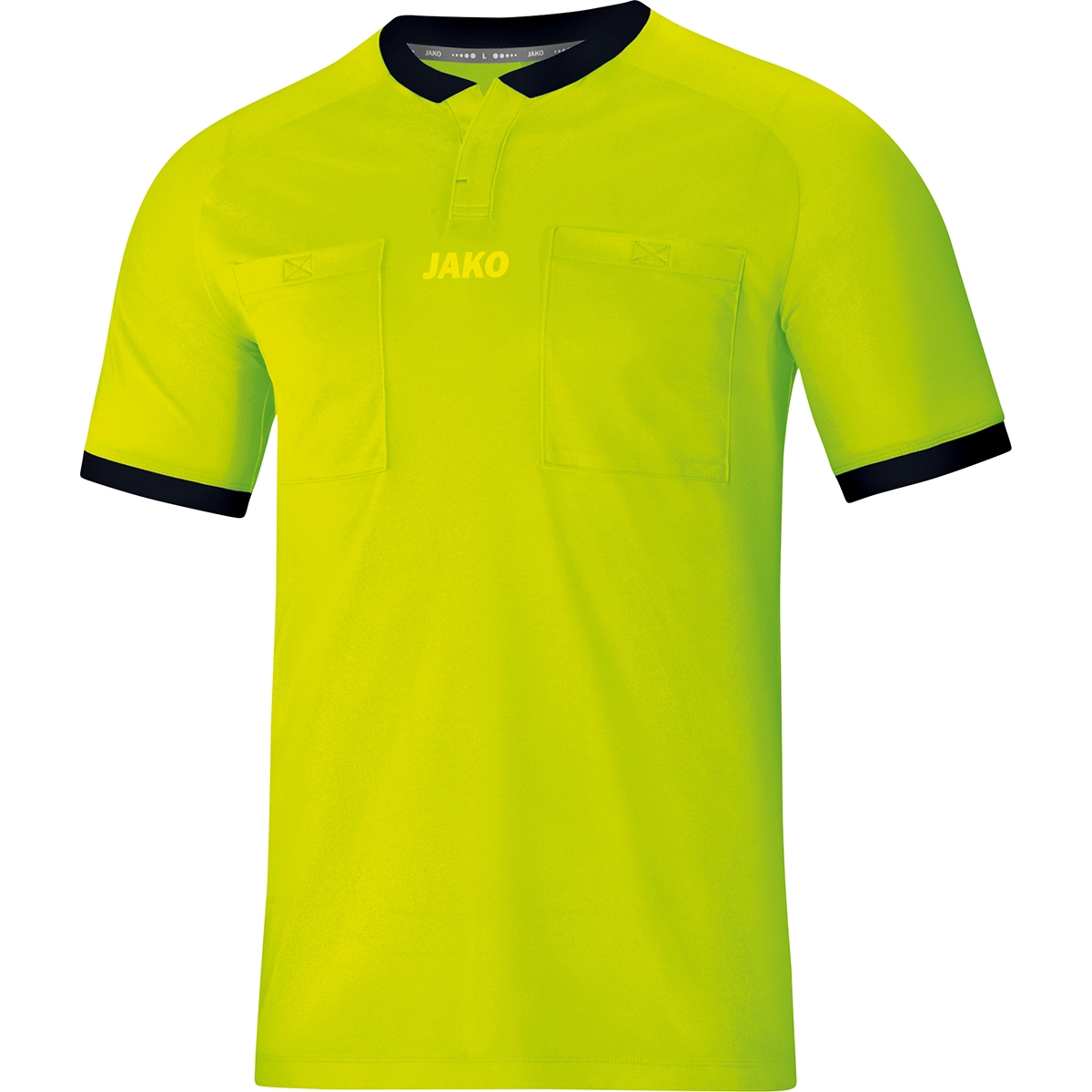 JAKO Fussball___Teamsport_Textil___Trikots_Schiedsrichter_Trikot_kurzarm 4271 03 lemon