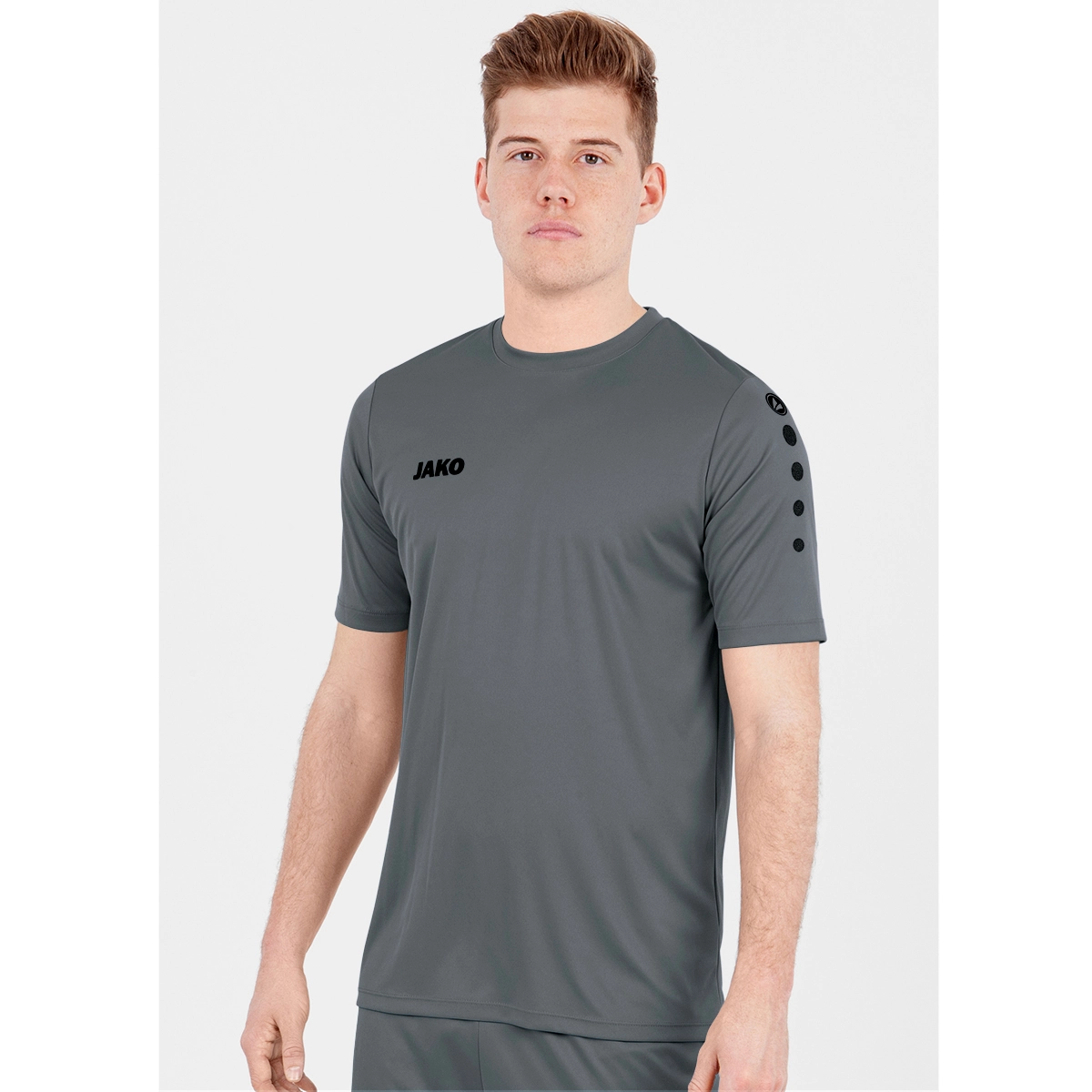JAKO Herren_Trikot_Team_KA 4233 40 steingrau