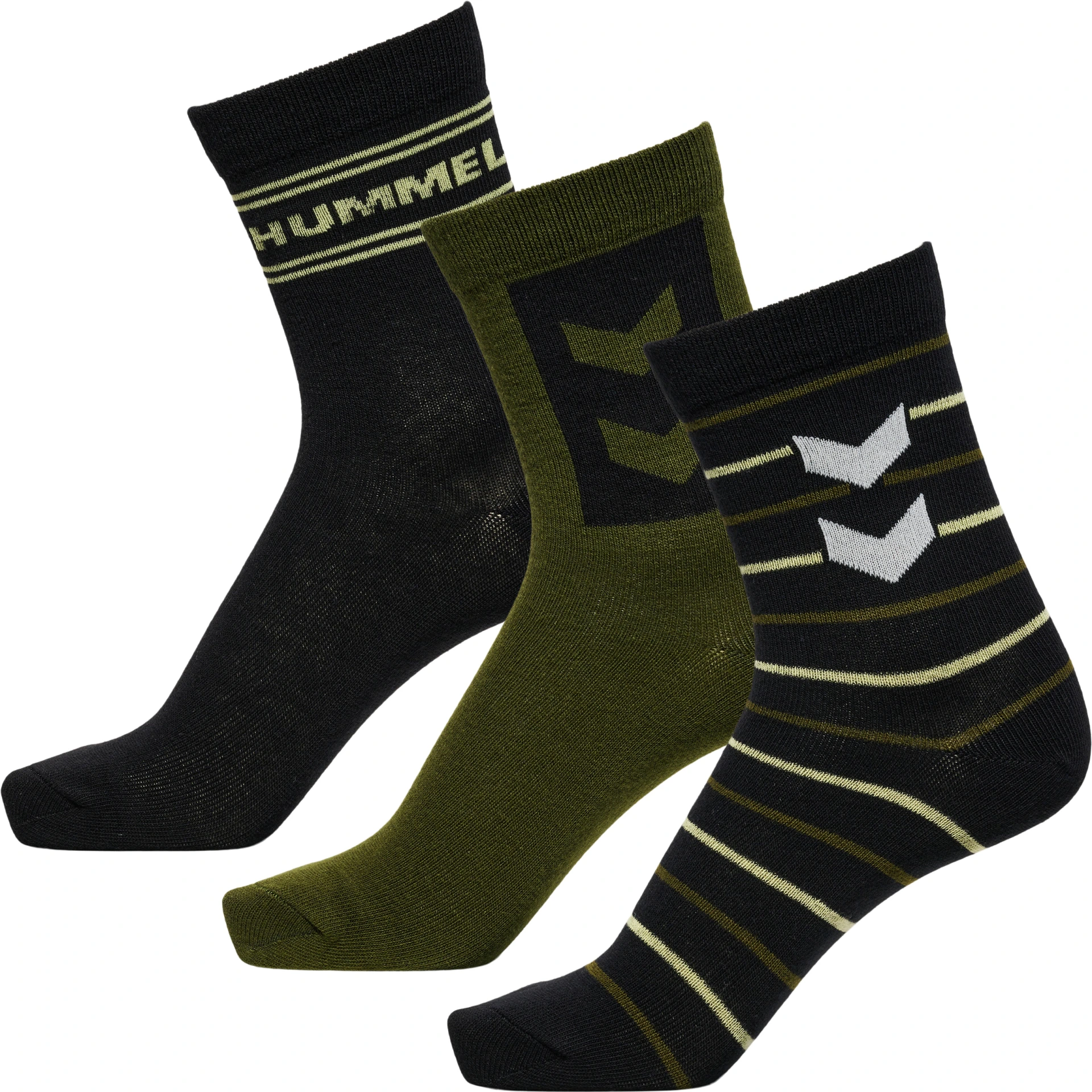 HUMMEL hmlALFIE_SOCK_3_PACK___OLIVE_NIGHT___28_31 220879 6453 OLIVE NIGHT