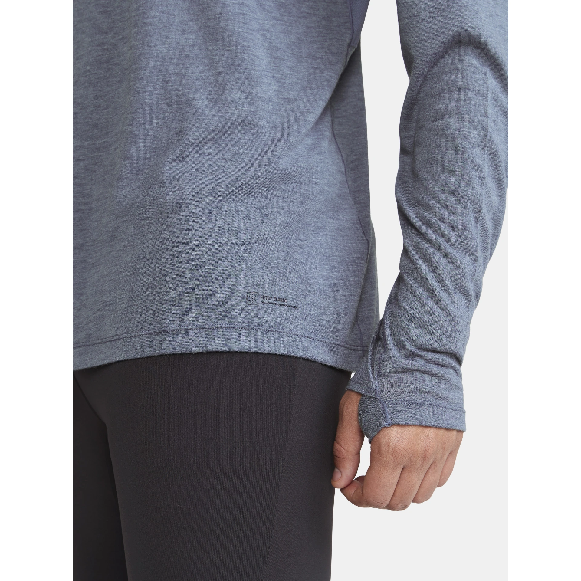 CRAFT ADV_SubZ_Wool_LS_Tee_2_M 1911332 362200 FLOW-MELANGE