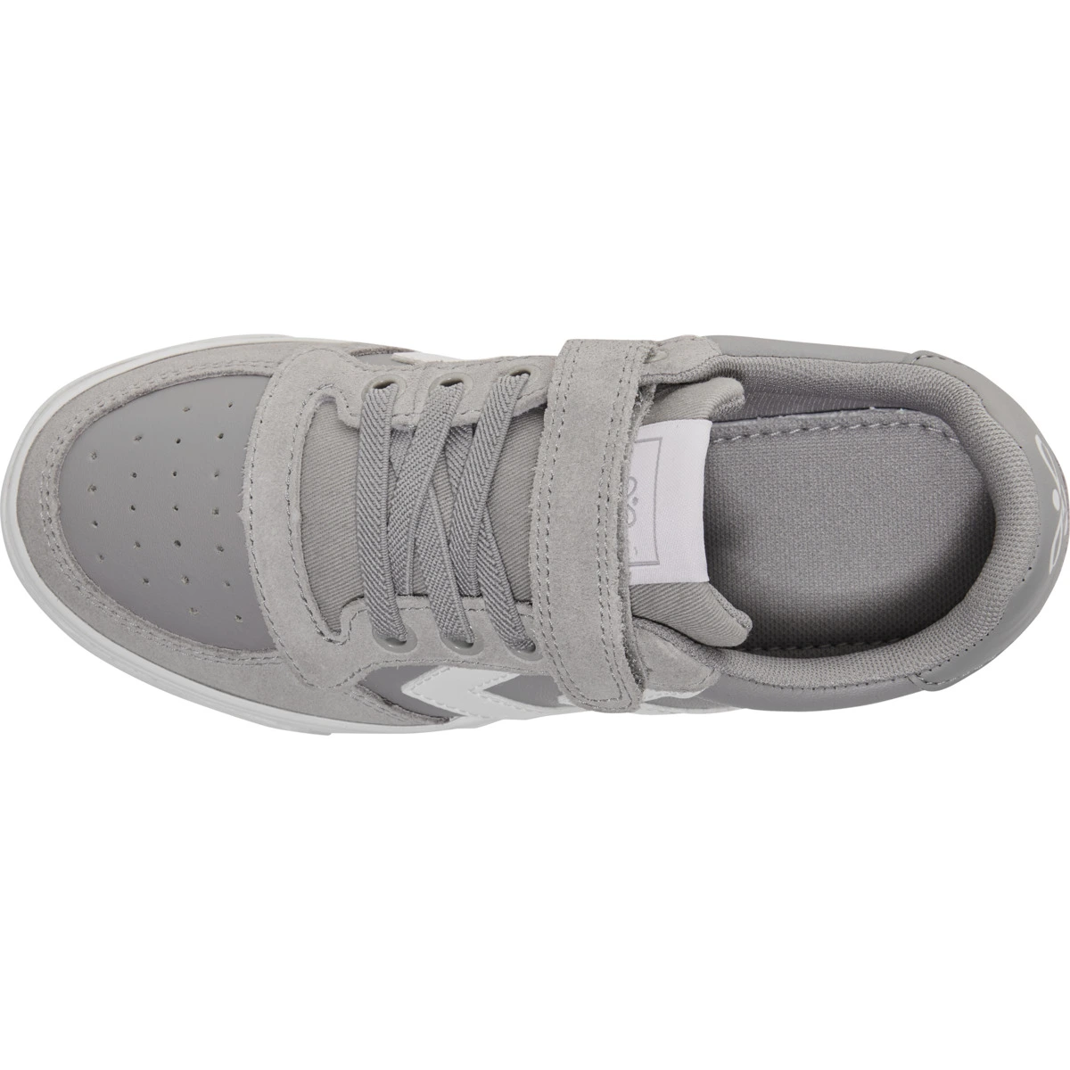 HUMMEL SLIMMER_STADIL_LEATHER_LOW_JR 204495 1100 ALLOY