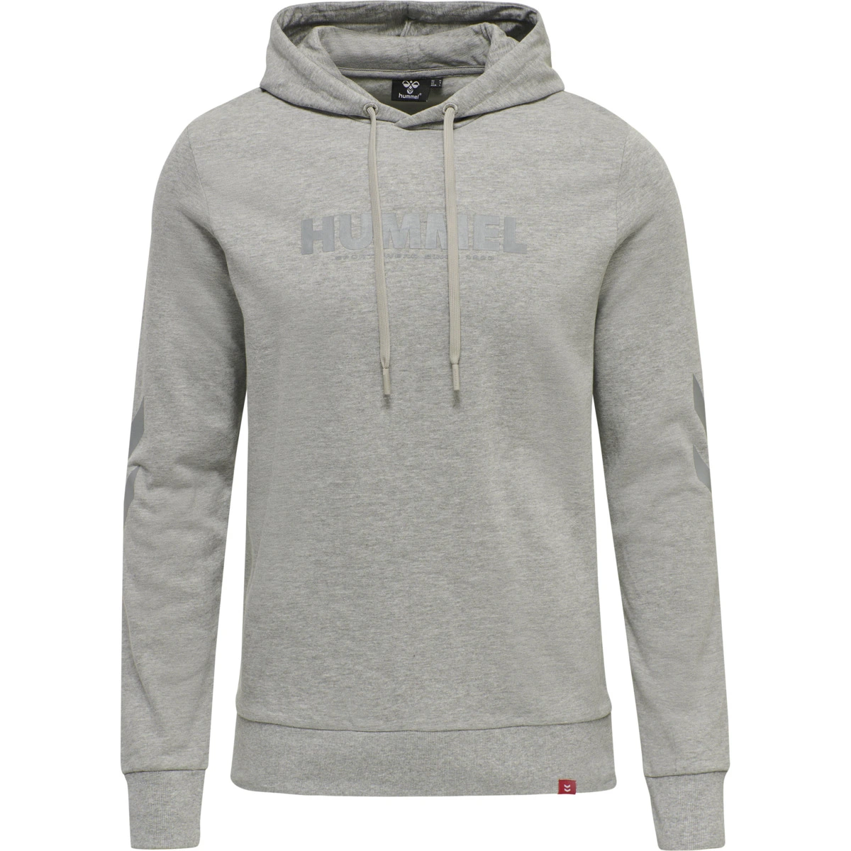 HUMMEL hmlLEGACY_LOGO_HOODIE_PLUS 218423 2006 GREY MELANGE