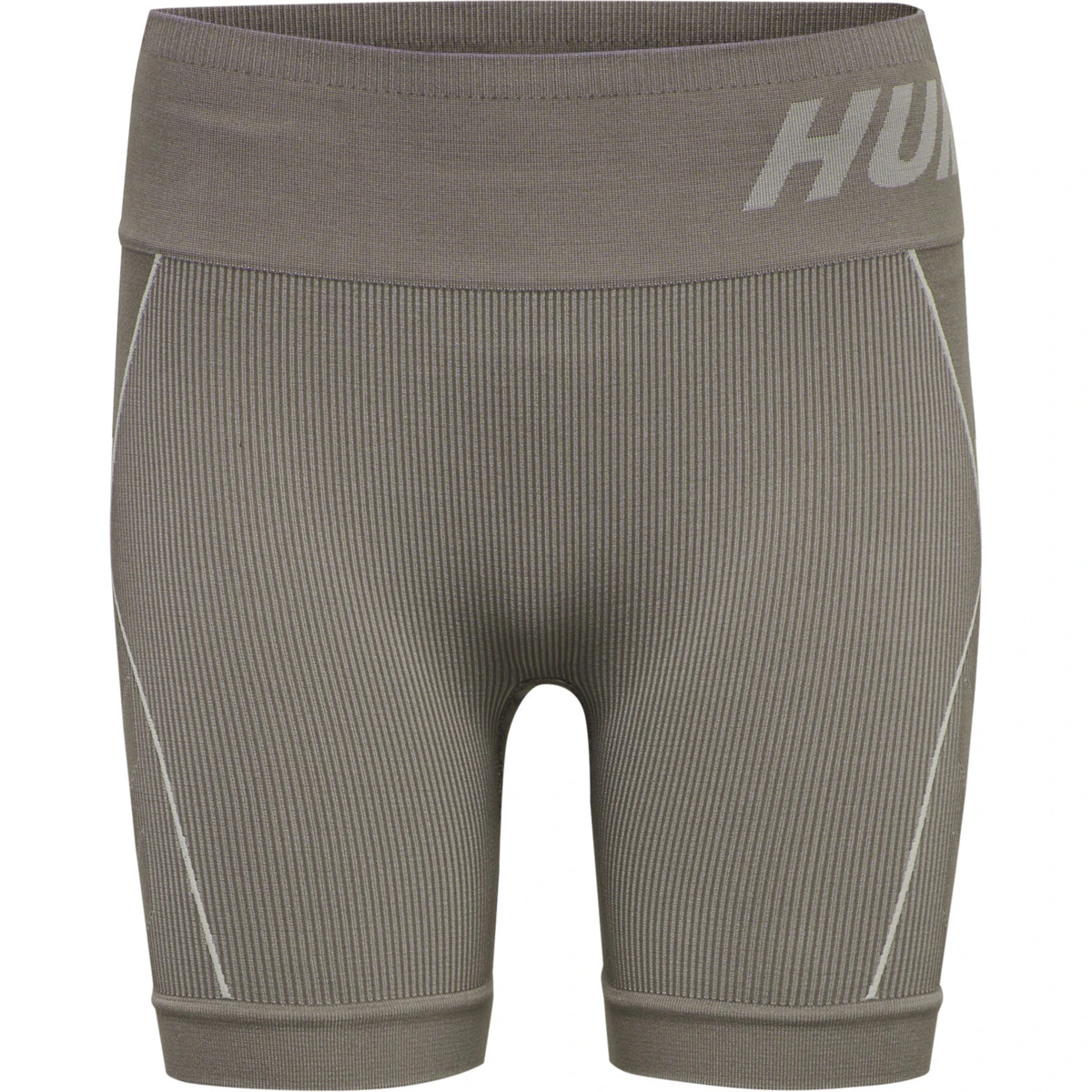HUMMEL Damen_Tight_hmlTE_CHRISTEL_SEAMLESS_SHORTS 213755 2120 CHATEAU GRAY/DRIFTWOOD ME