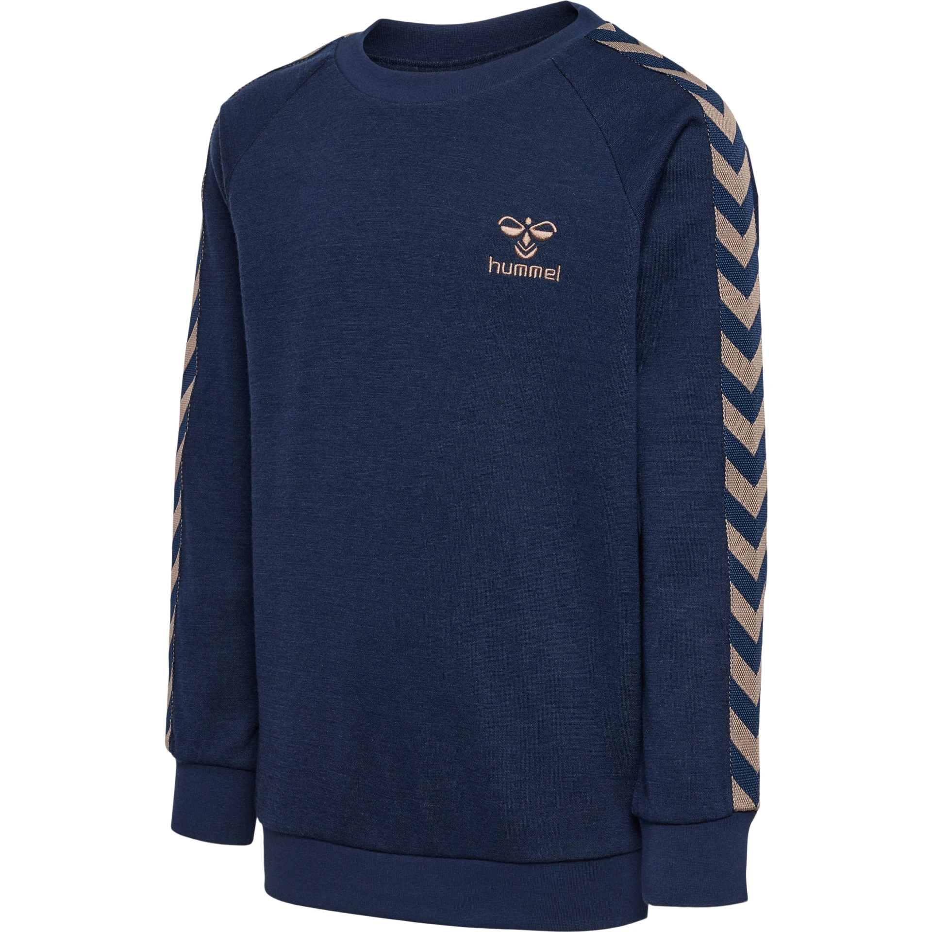 HUMMEL hmlWONG_SWEATSHIRT___BLACK_IRIS___134 220577 1009 BLACK IRIS