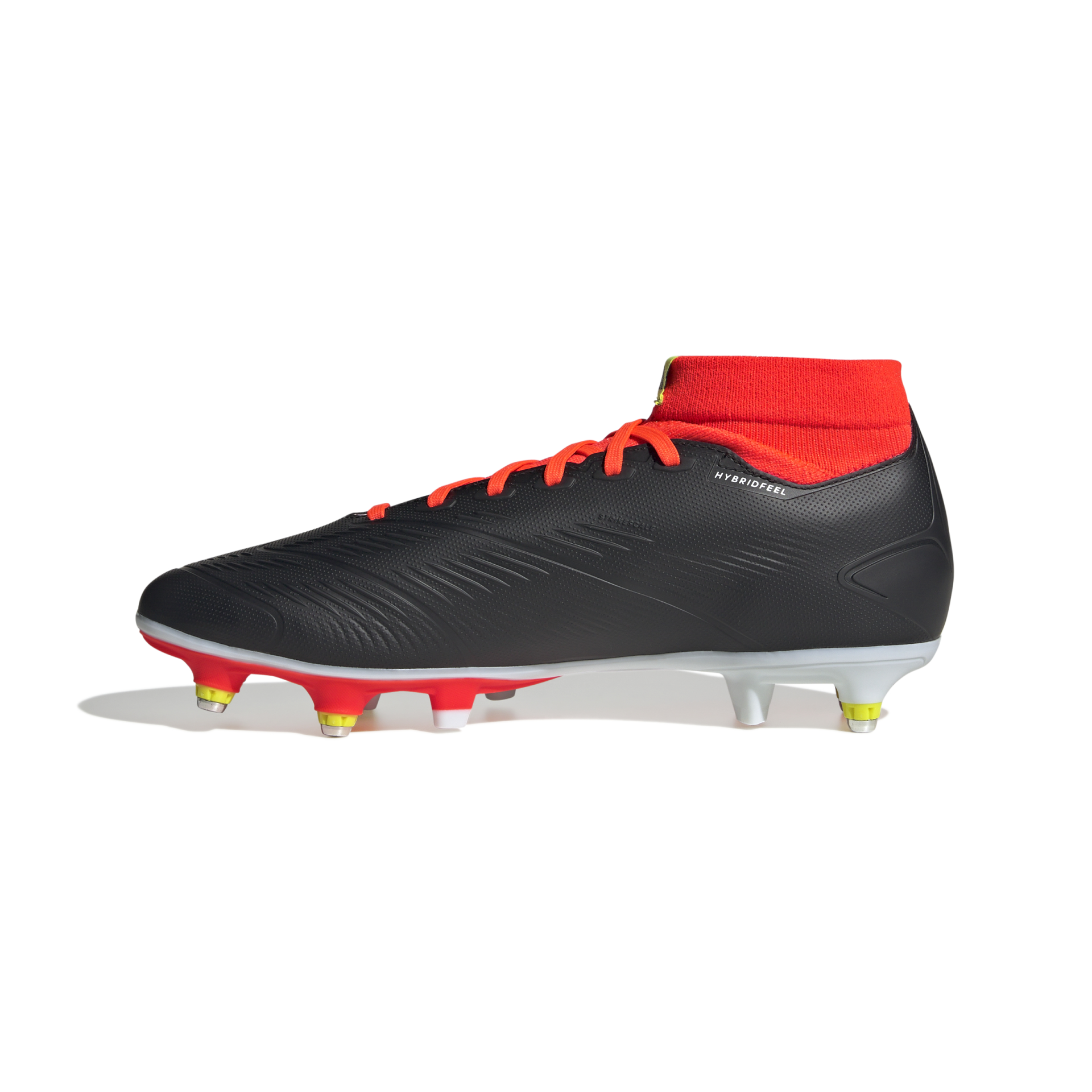 ADIDAS PREDATOR_LEAGUE_SOCK_SG IG7741 000 CBLACK/FTWWHT/SOLRED