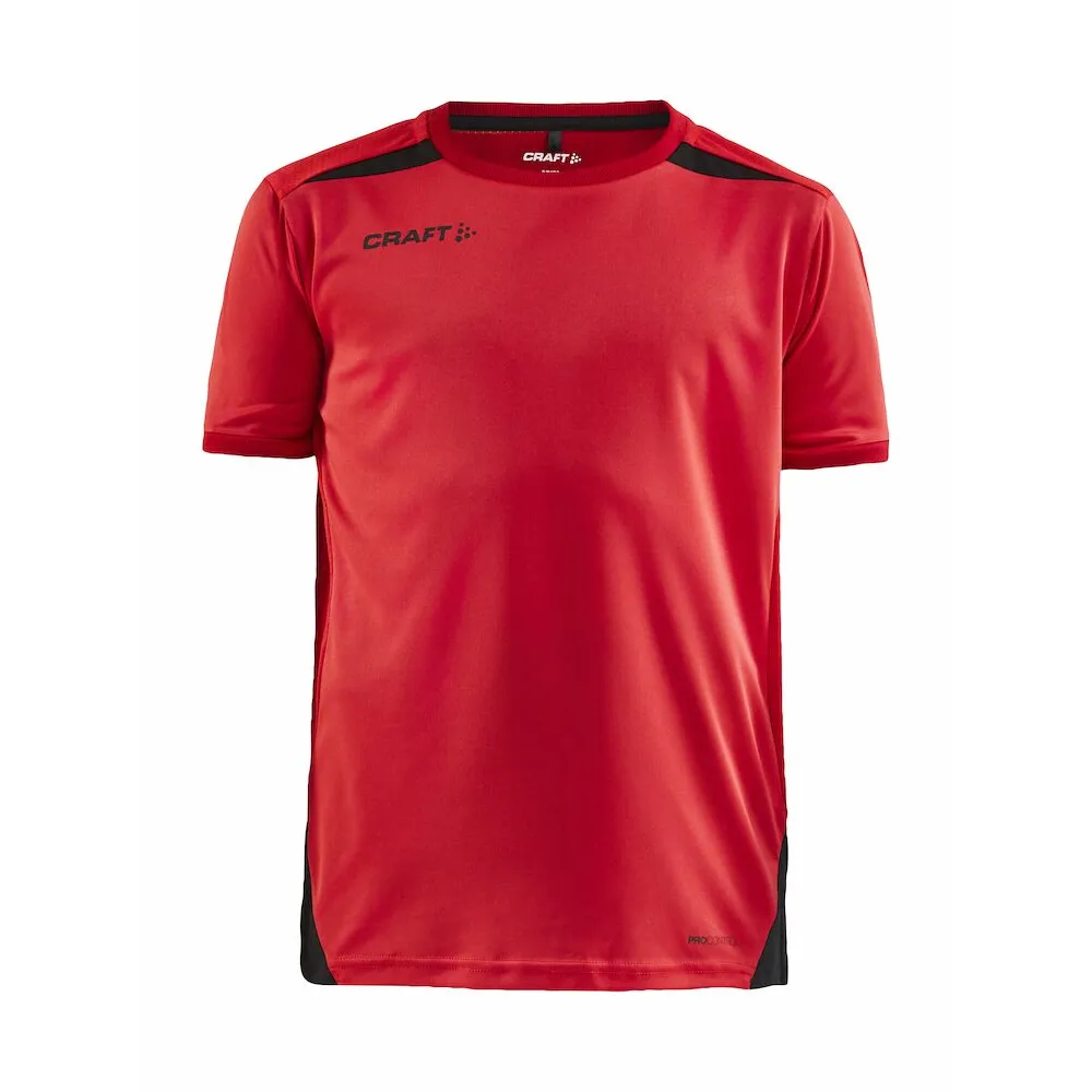 CRAFT Pro_Control_Impact_SS_Tee_Jr 1908230 430999 BRIGHT RED-BLACK