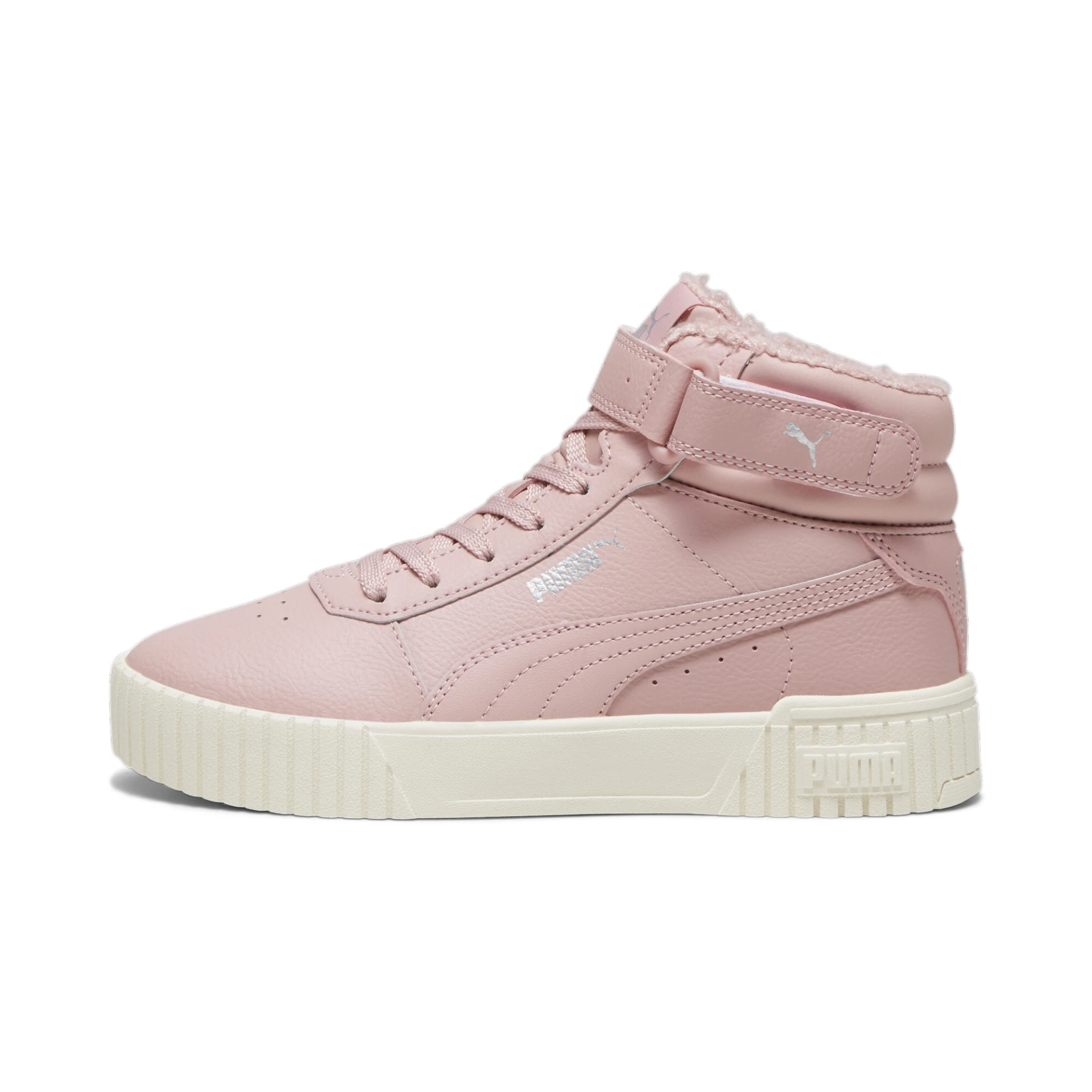 PUMA Carina_20_Mid_WTR_Jr 387380 003 FUTURE PINK-PUMA SILVER-AL