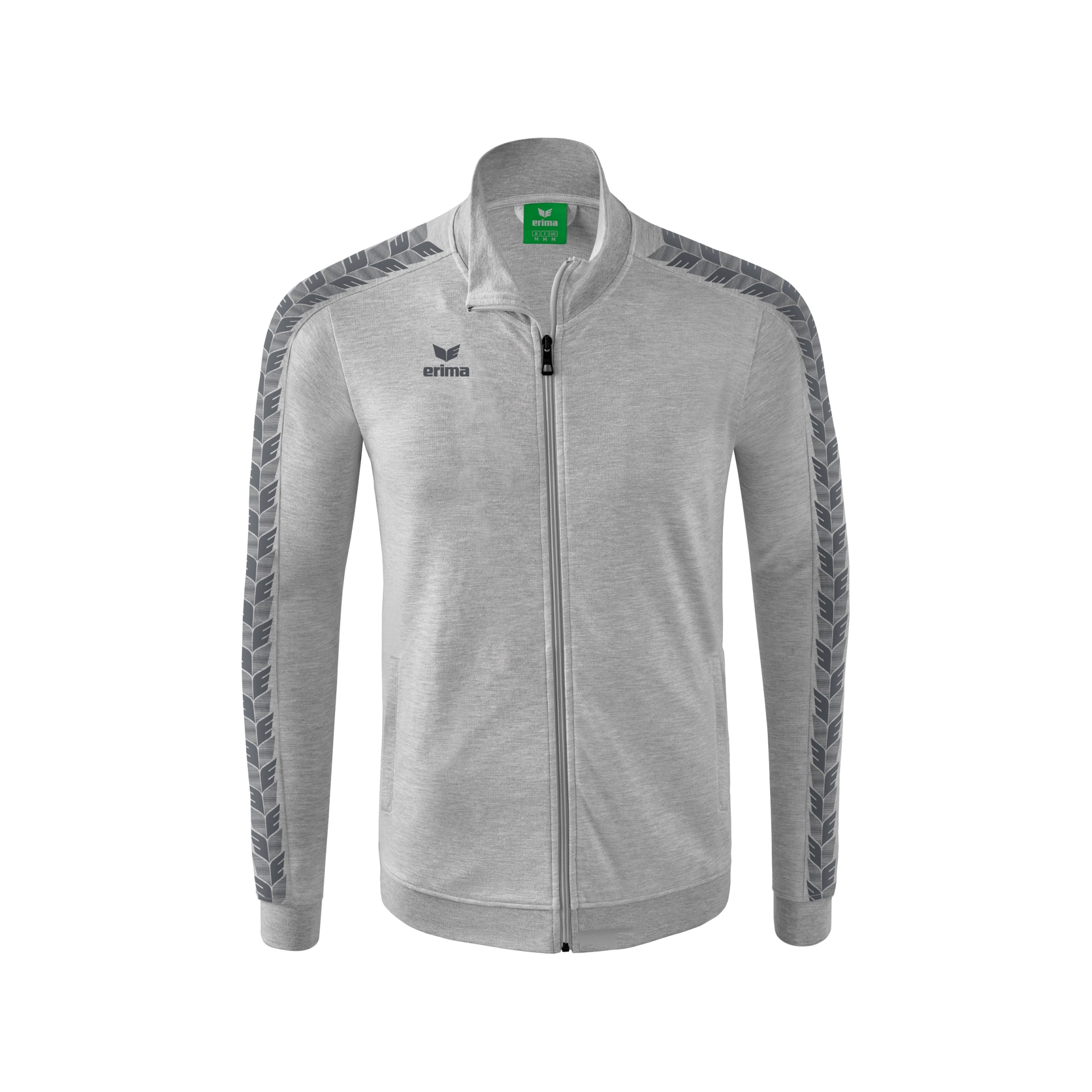 ERIMA Essential_Team_Tracktop_Jacke 2032210 023824 light greymelange/slate