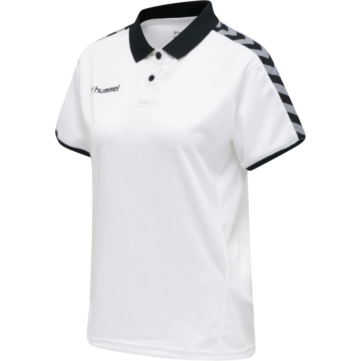 HUMMEL Damen_Polo_AUTHENTIC_FUNCTIONAL 205384 9001 WHITE