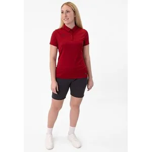 JAKO Damen_Polo_Premium_Basics A4T023DA6329D 01 rot meliert