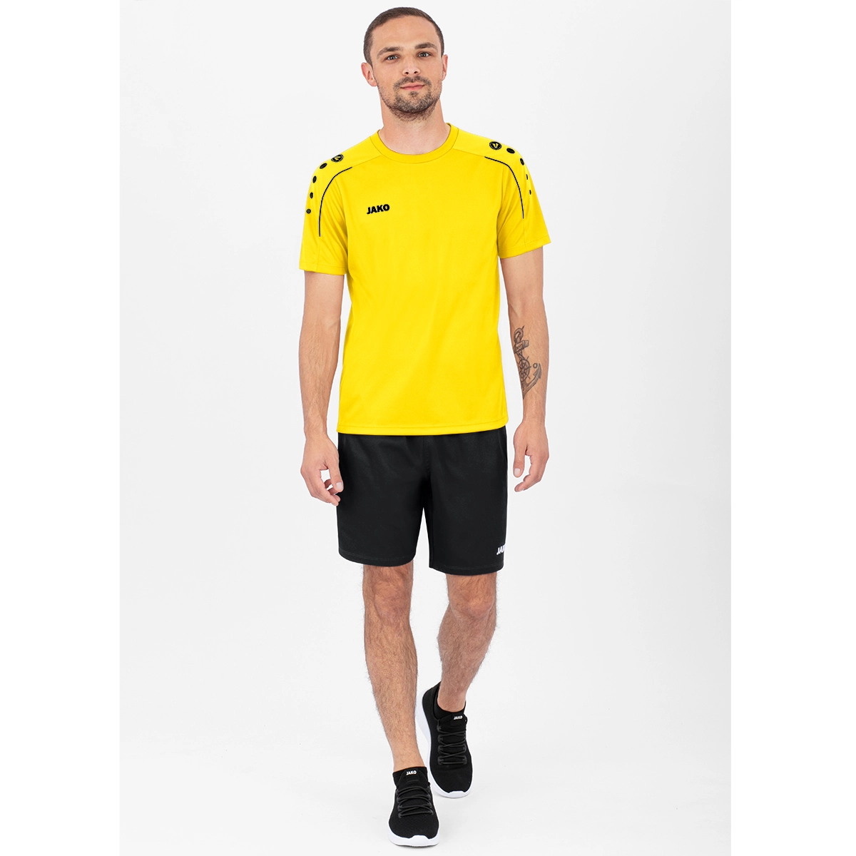 JAKO Herren_T_Shirt_Classico 6150 03 citro