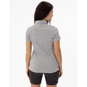 JAKO Damen_Polo_Premium_Basics A4T023DA6329D 40 hellgrau meliert