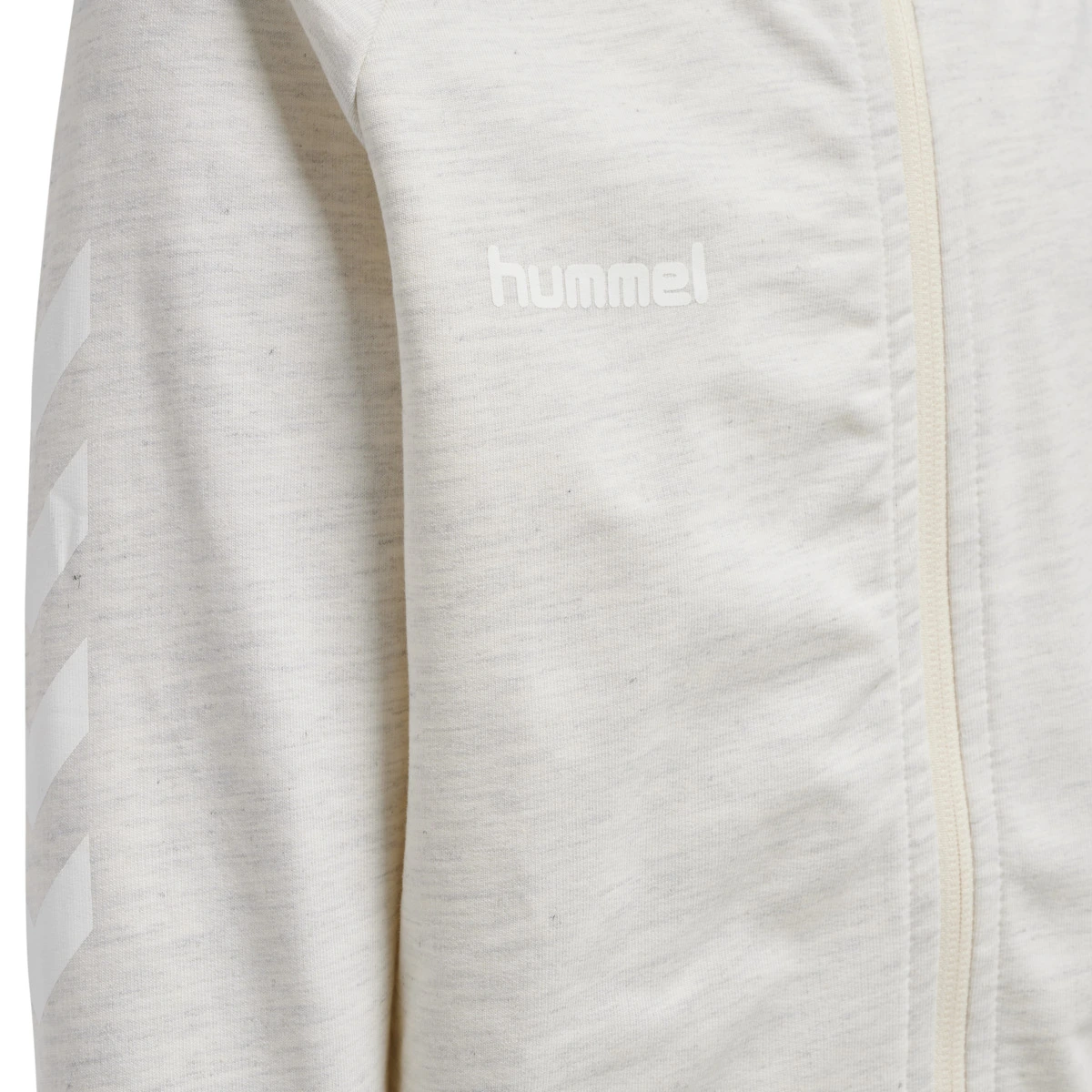 HUMMEL Damen_Kapuzensweat_GO 204232 9158 EGRET MELANGE