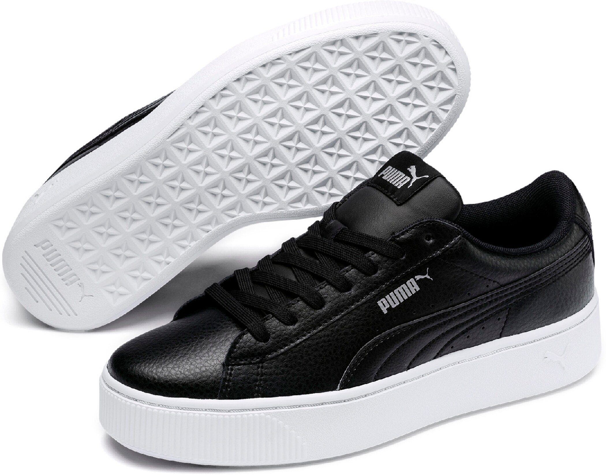 PUMA Puma_Vikky_Stacked_L 369143 001 PUMA BLACK-PUMA BLACK