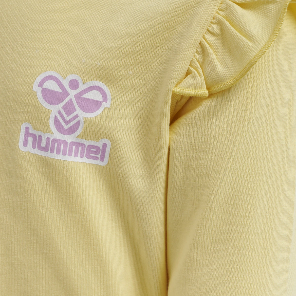 HUMMEL HUMMEL_Kinder_Shirt_hmlMIRABEL_T_SHIRT_L_S 214077 5030 PALE BANANA