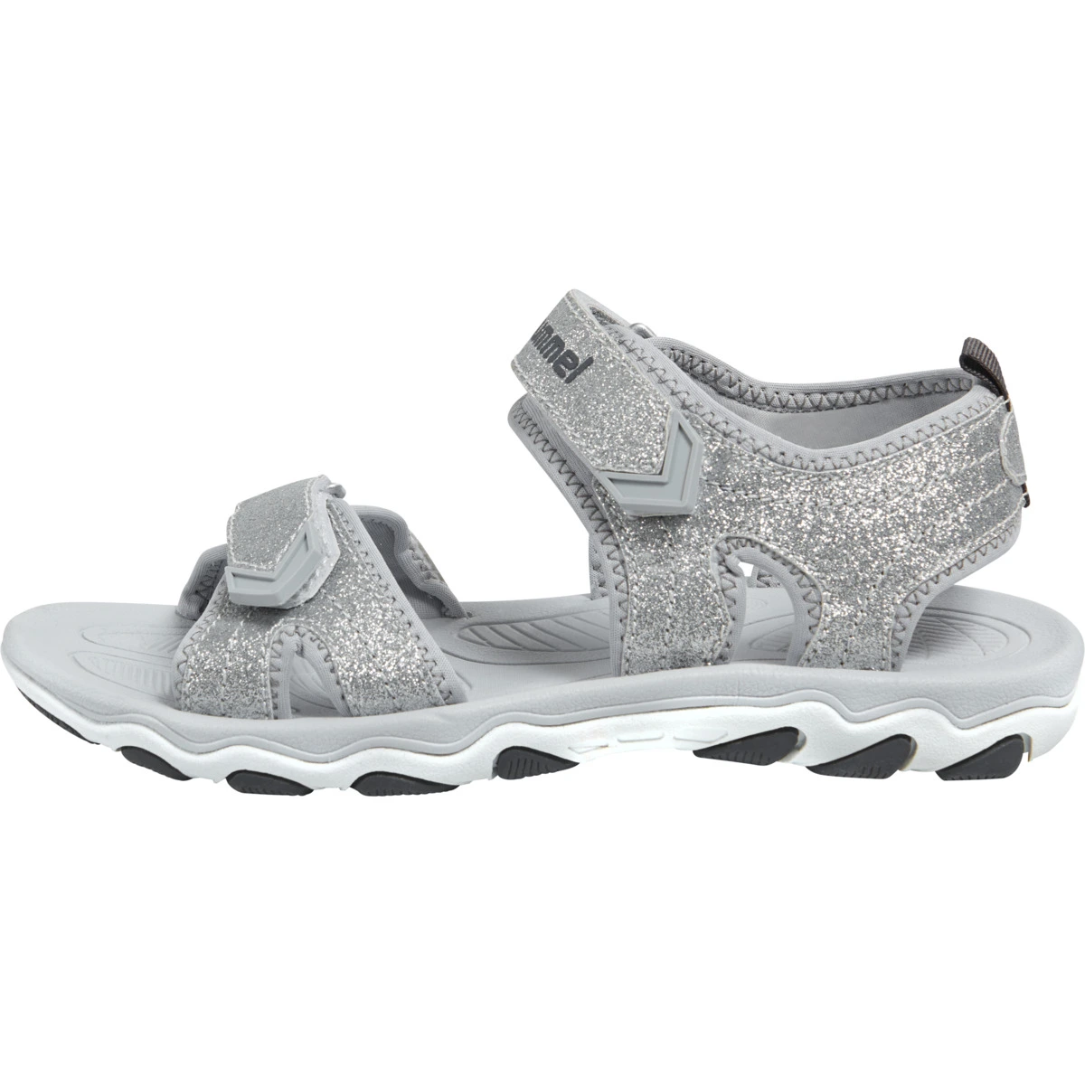 HUMMEL SANDAL_GLITTER_JR 203306 1508 SILVER