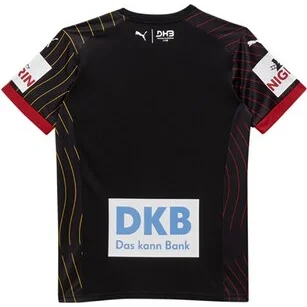 PUMA Herren_Shirt_DHB_Away_Jersey_with_Spons 931947 002 PUMA BLACK-PUMA RED