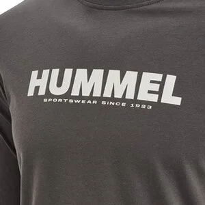 HUMMEL Unisex_Adults_hmlLEGACY_T_SHIRT_L_S 212573 2033 BLACKENED PEARL