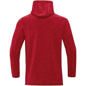 JAKO Herren_Kapuzensweat_Premium_Basics A4T023HR6729 01 rot meliert