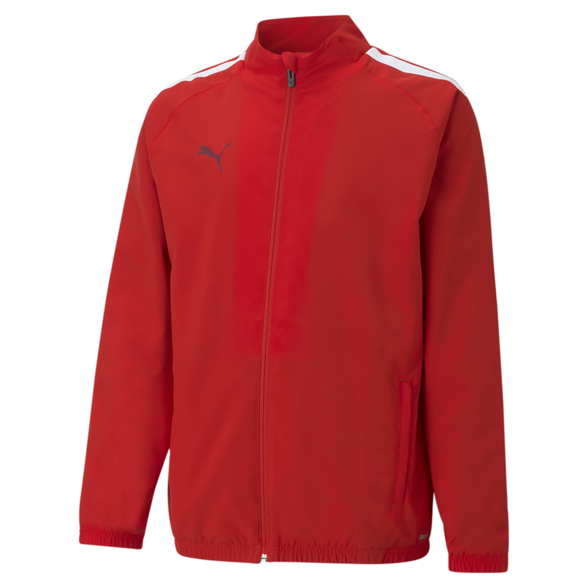 PUMA teamLIGA_Sideline_Jkt_Jr 657260 001 PUMA RED-PUMA WHITE