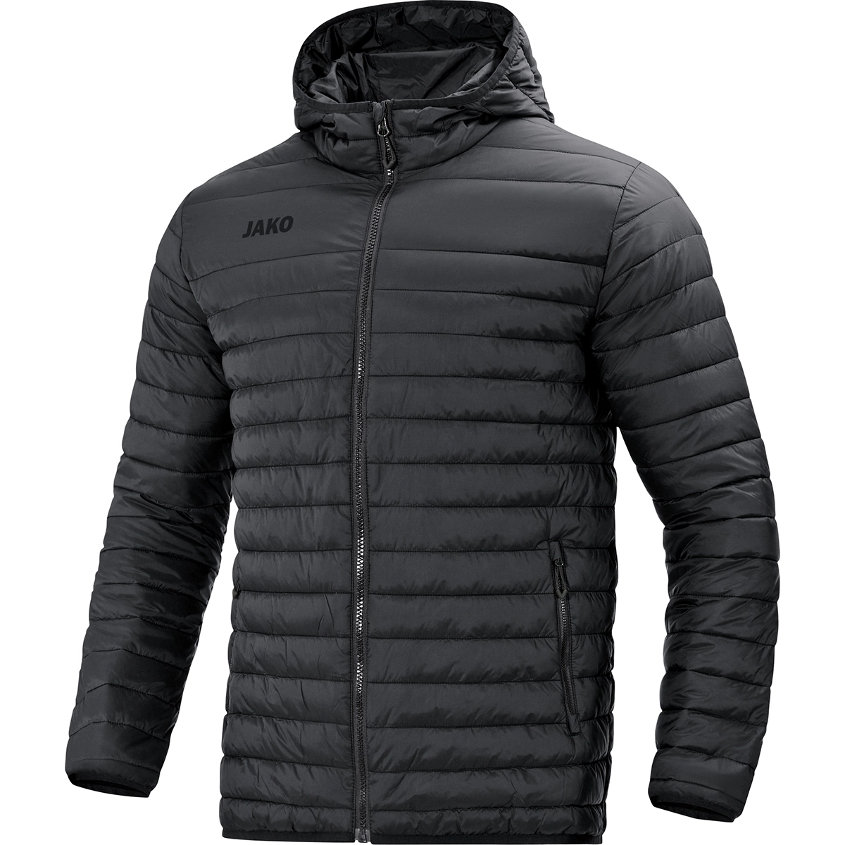 JAKO Fussball___Teamsport_Textil___Coachjacken_Steppjacke_Kids 7204K 08 schwarz