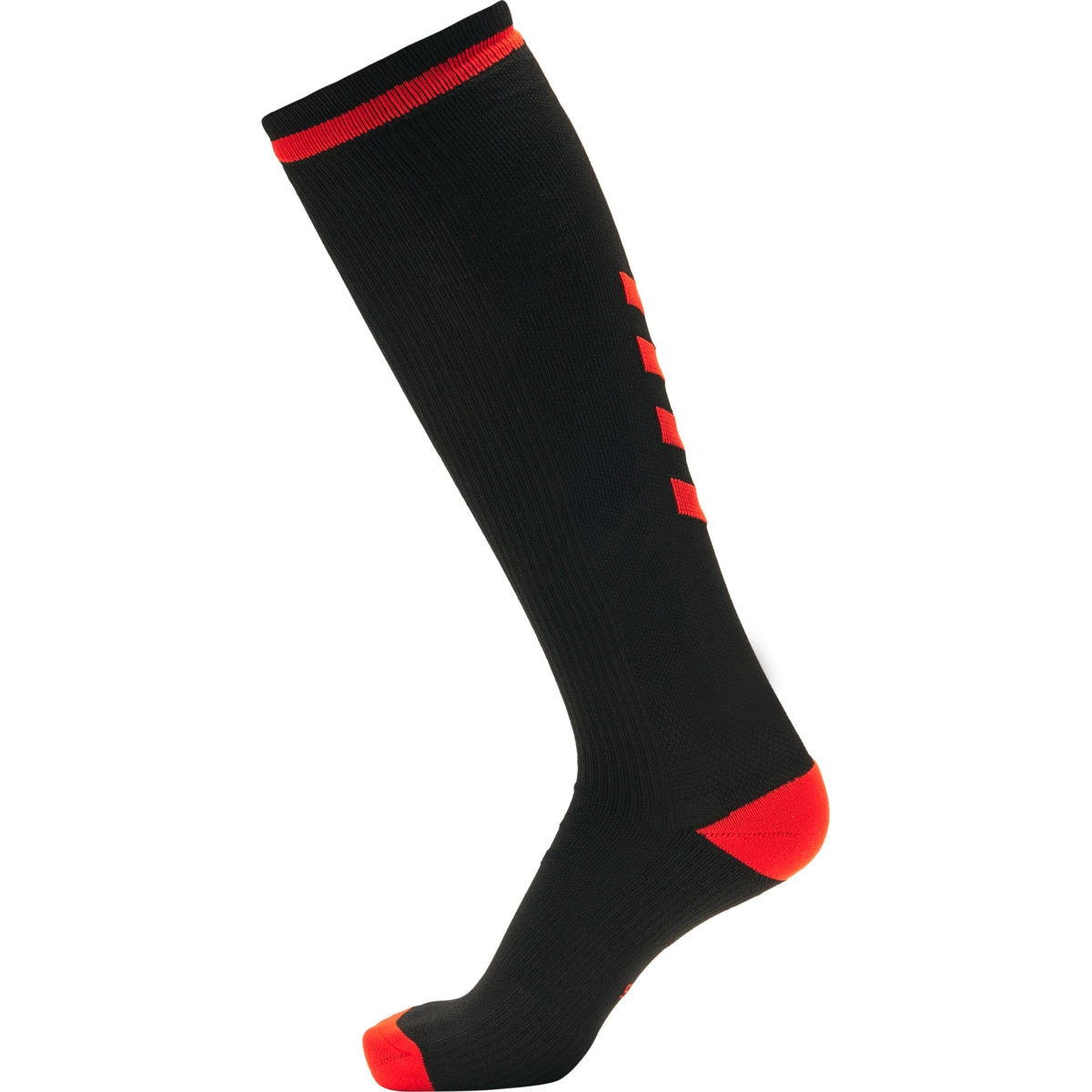 HUMMEL ELITE_INDOOR_SOCK_HIGH 204044 2842 BLACK/DIVA PINK