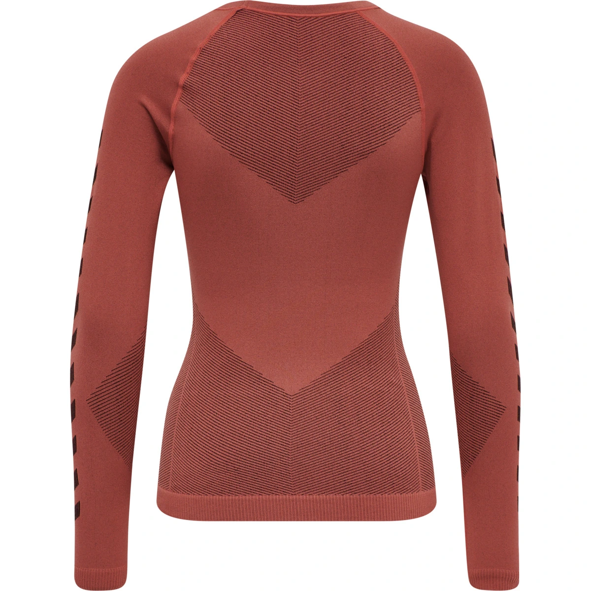 HUMMEL Damen_Hemd__FIRST_SEAMLESS_JERSEY_L_S_WOMAN 202645 3250 MARSALA