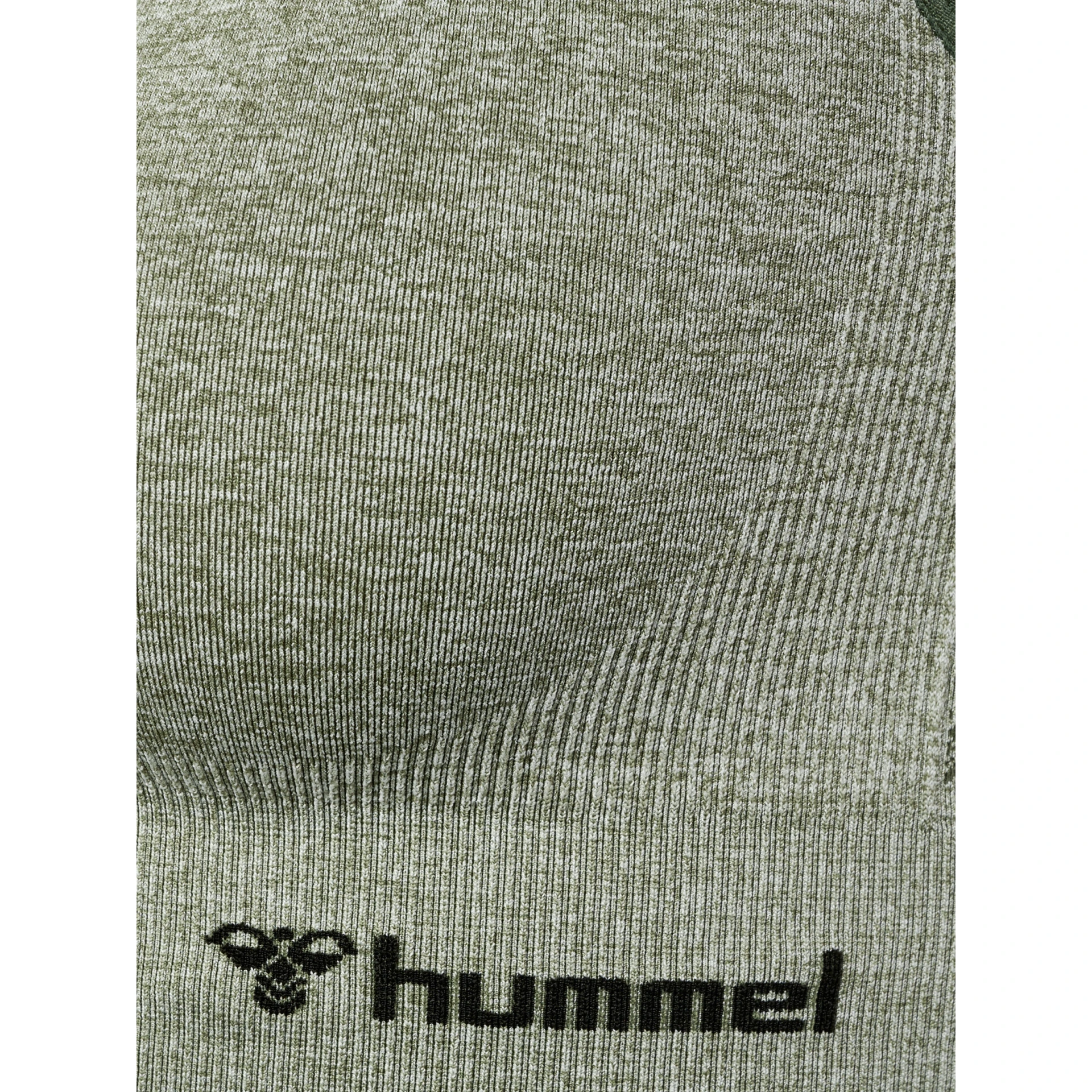 HUMMEL hmlCI_SEAMLESS_SCRUNCH_SPORTS_BRA 219063 6209 SEAGRASS MELANGE