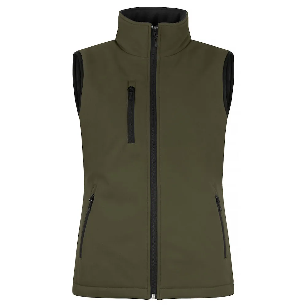 CLIQUE Padded_Softshell_Vest_Women 020959 75 jagdgrün