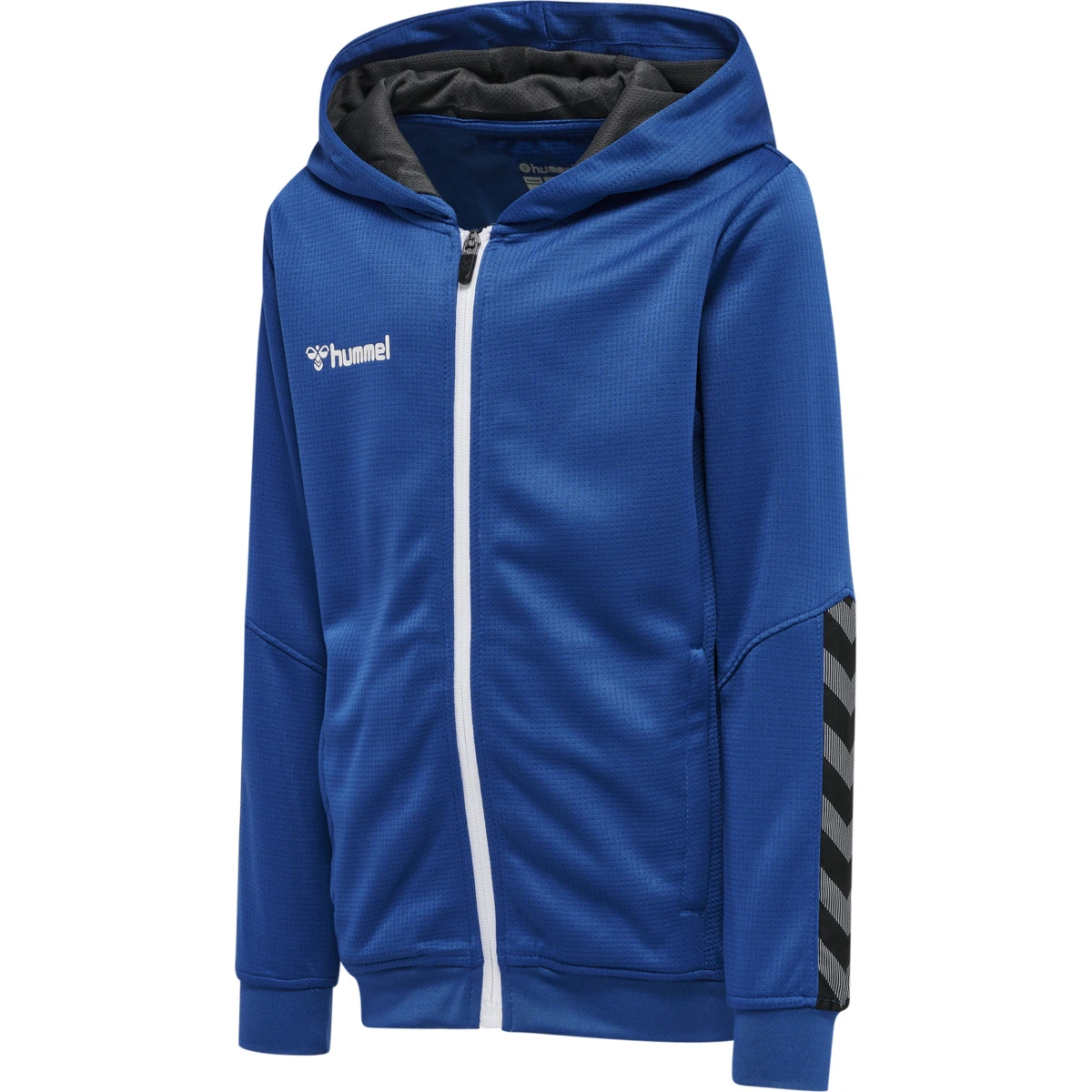 HUMMEL Fussball___Teamsport_Textil___Sweatshirts_Authentic_Poly_Kapuzenjacke_Kids 204938 7045 TRUE BLUE