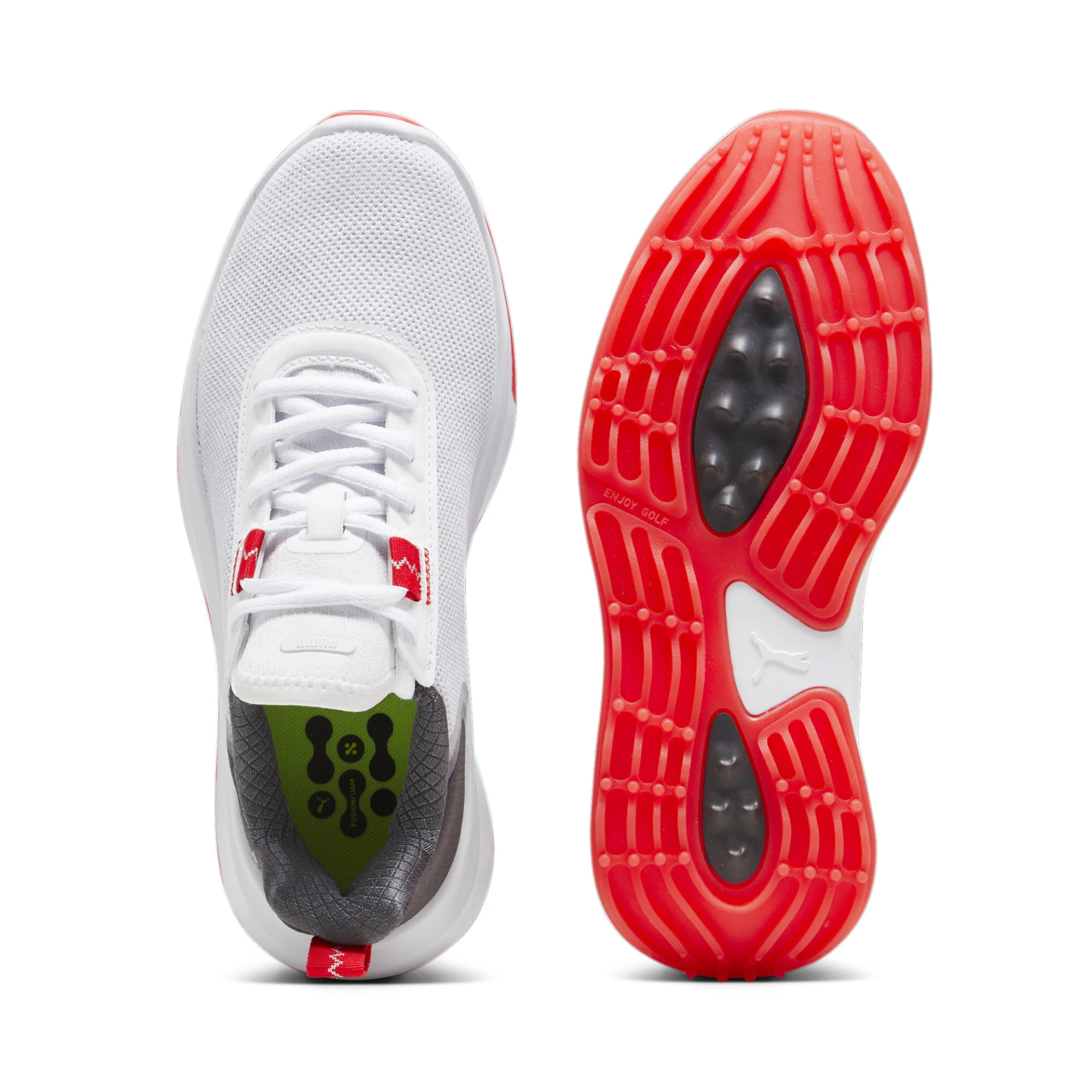 PUMA Fusion_Crush_Sport_JR 379891 002 PUMA WHITE-DARK COAL