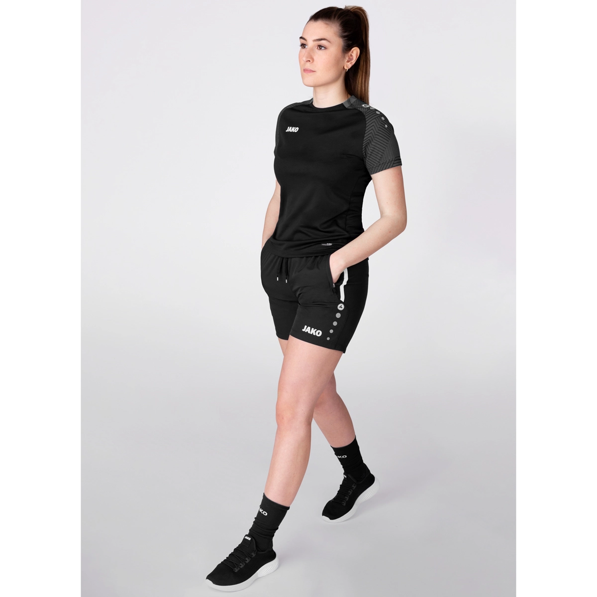 JAKO T_Shirt_Performance 6122K 804 schwarz/anthra light