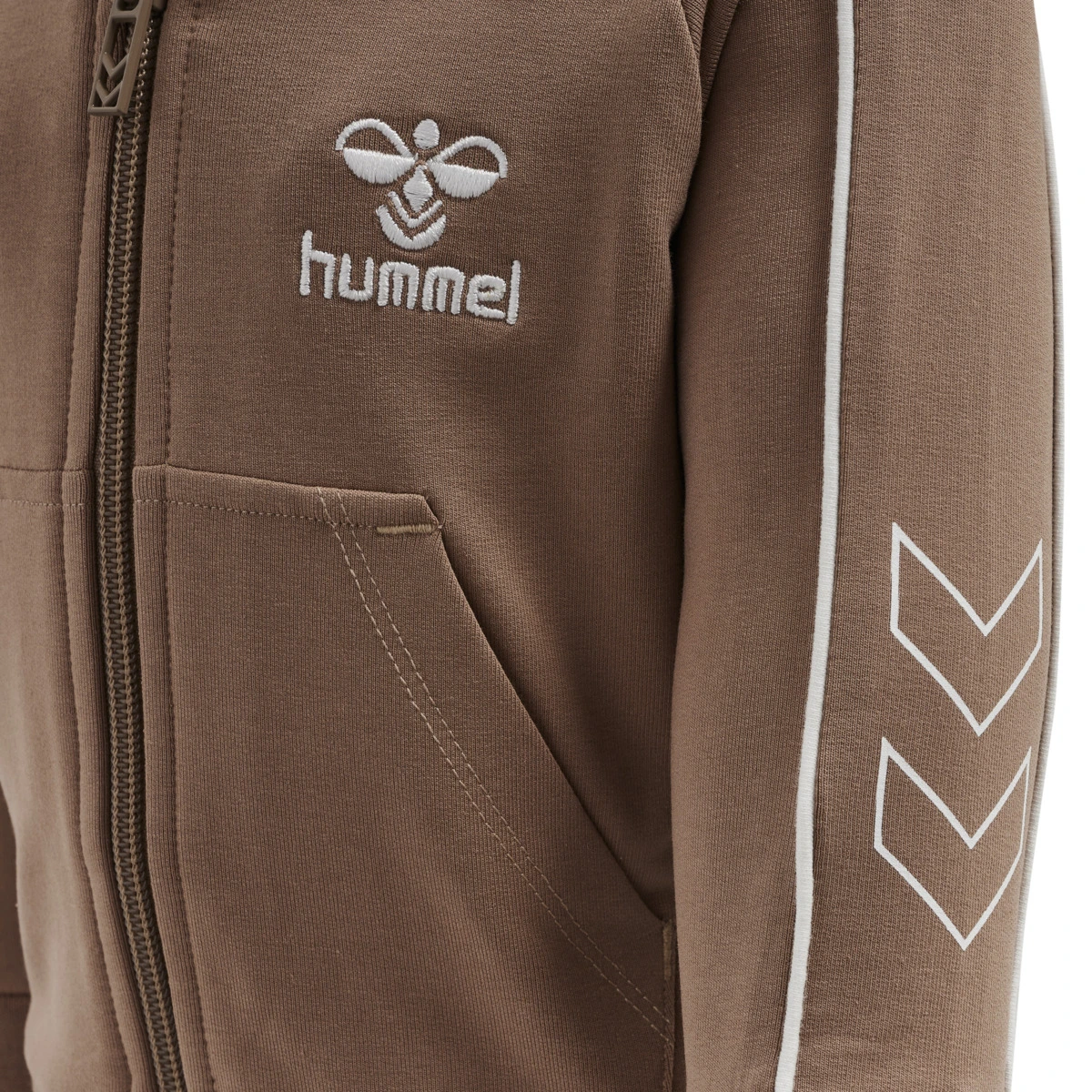 HUMMEL HUMMEL_Kinder_Unterjacke_hmlCASEY_ZIP_JACKET 214048 8042 BEAVER FUR