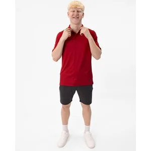 JAKO Herren_Polo_Premium_Basics A4T023HR6329 01 rot meliert