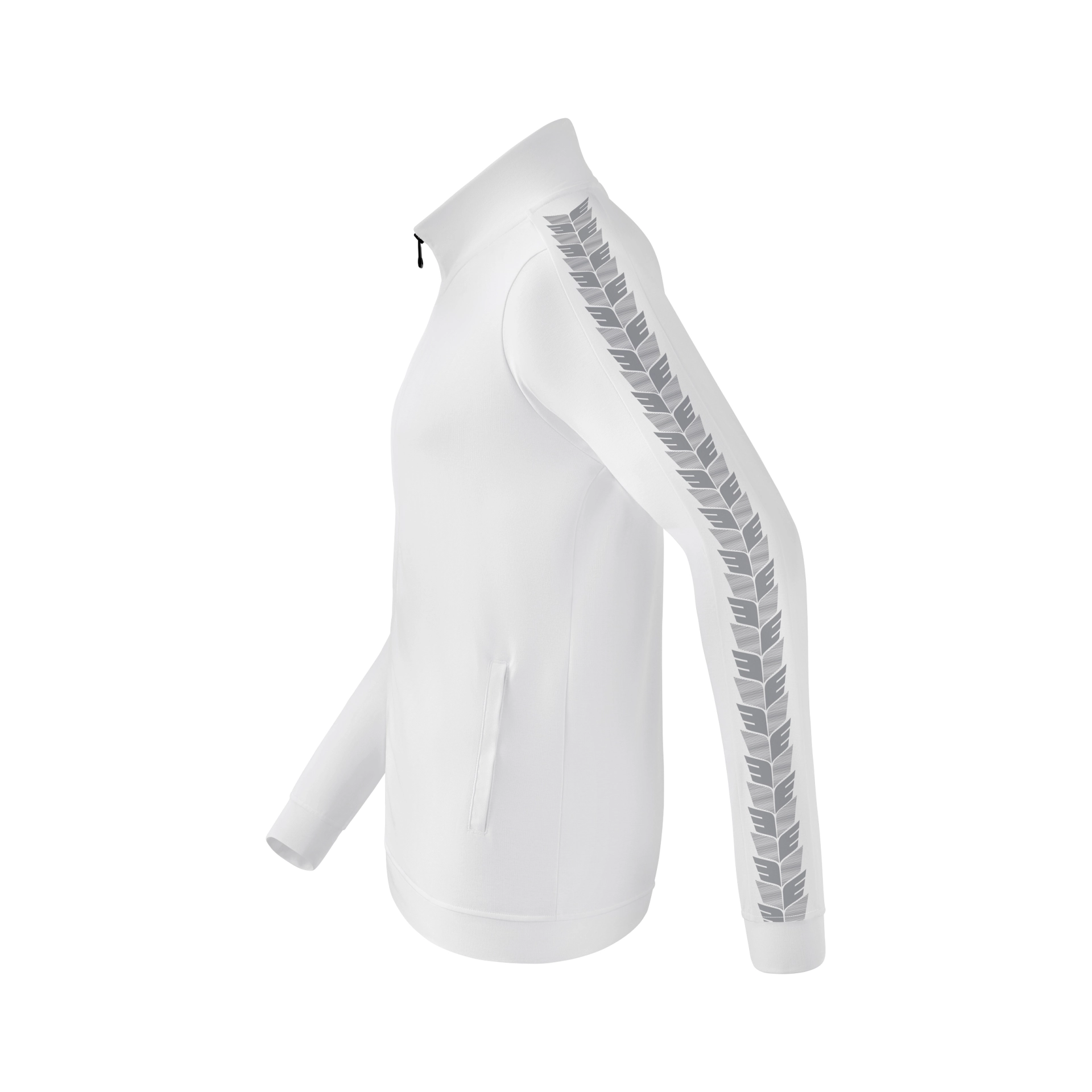 ERIMA Essential_Team_Tracktop_Jacke 2032211 011823 white/monument grey