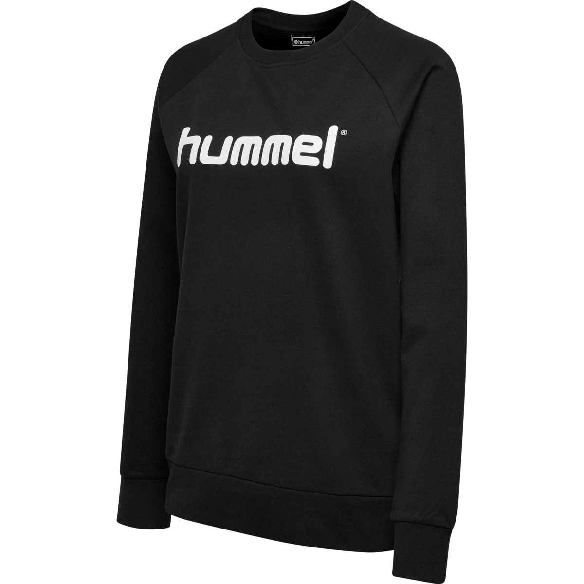 HUMMEL Damen_Sweatshirt_HMLGO_COTTON_LOGO 203519 2001 BLACK