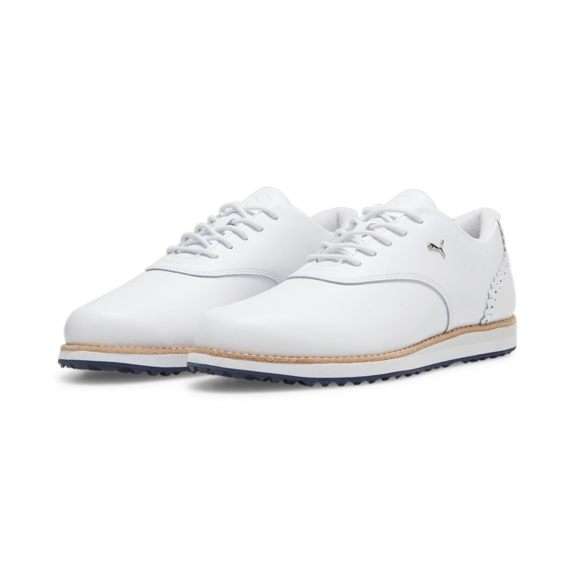 005 PUMA WHITE-DEEP NAVY-SAND 