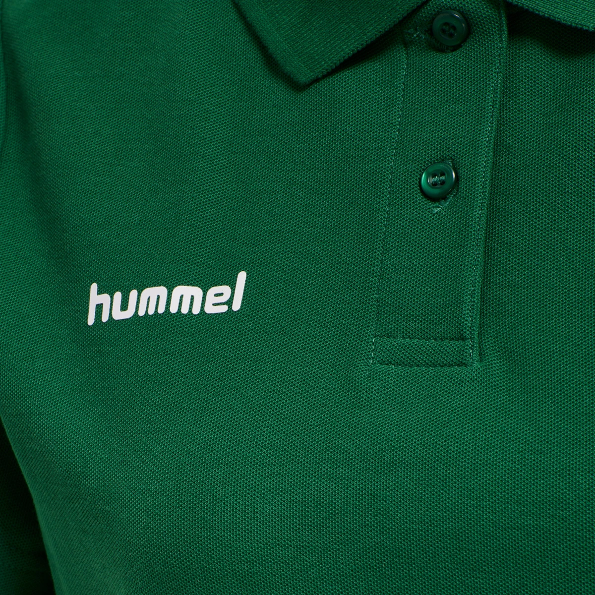 HUMMEL Damen_Polo_GO 203522 6140 EVERGREEN